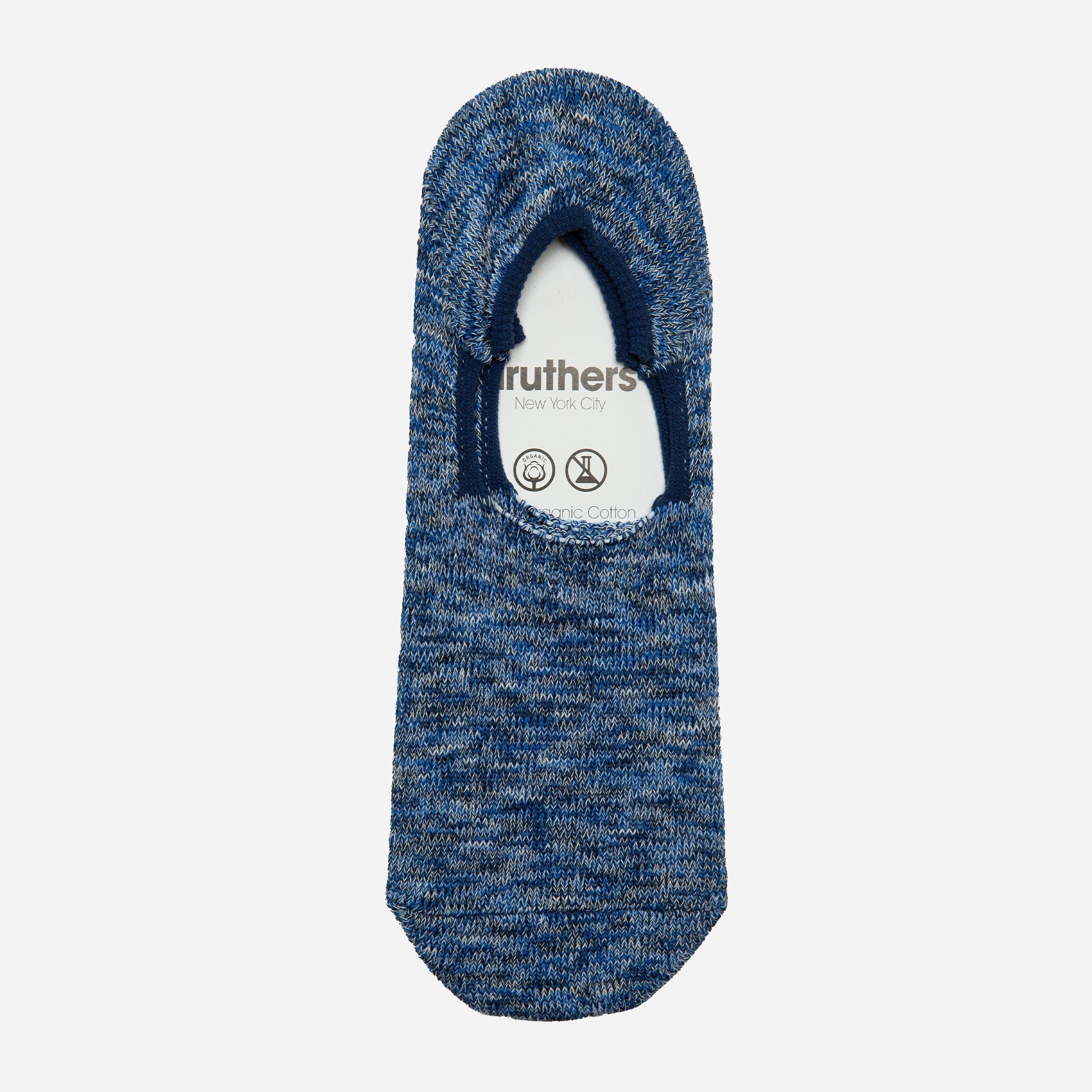  Druthers™ organic cotton no-show socks