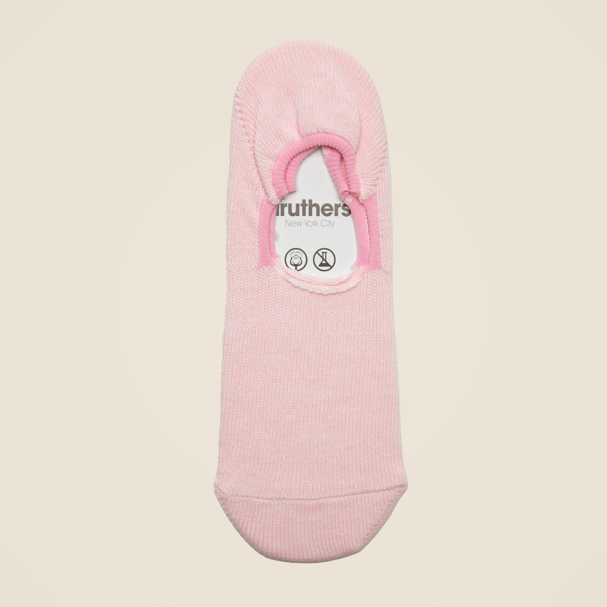  Druthers™ organic cotton no-show socks