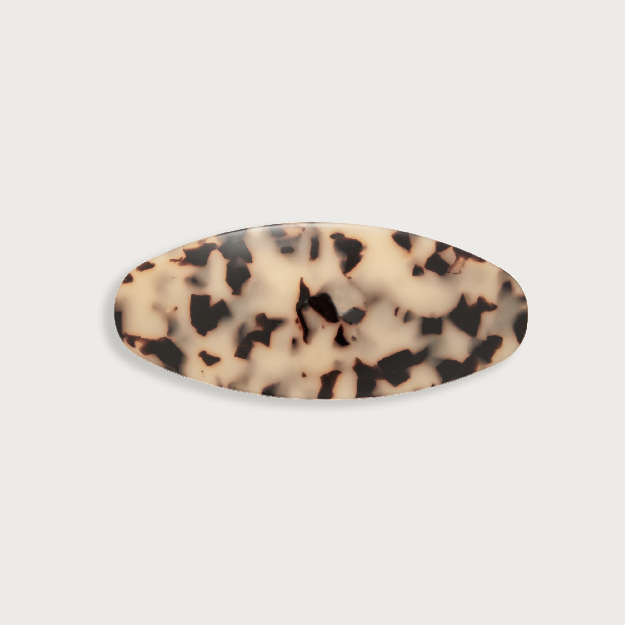 MACHETE jumbo oval clip in classic tortoise