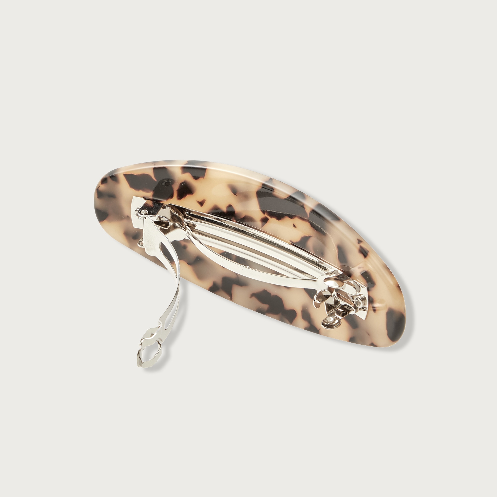 MACHETE jumbo oval clip in classic tortoise