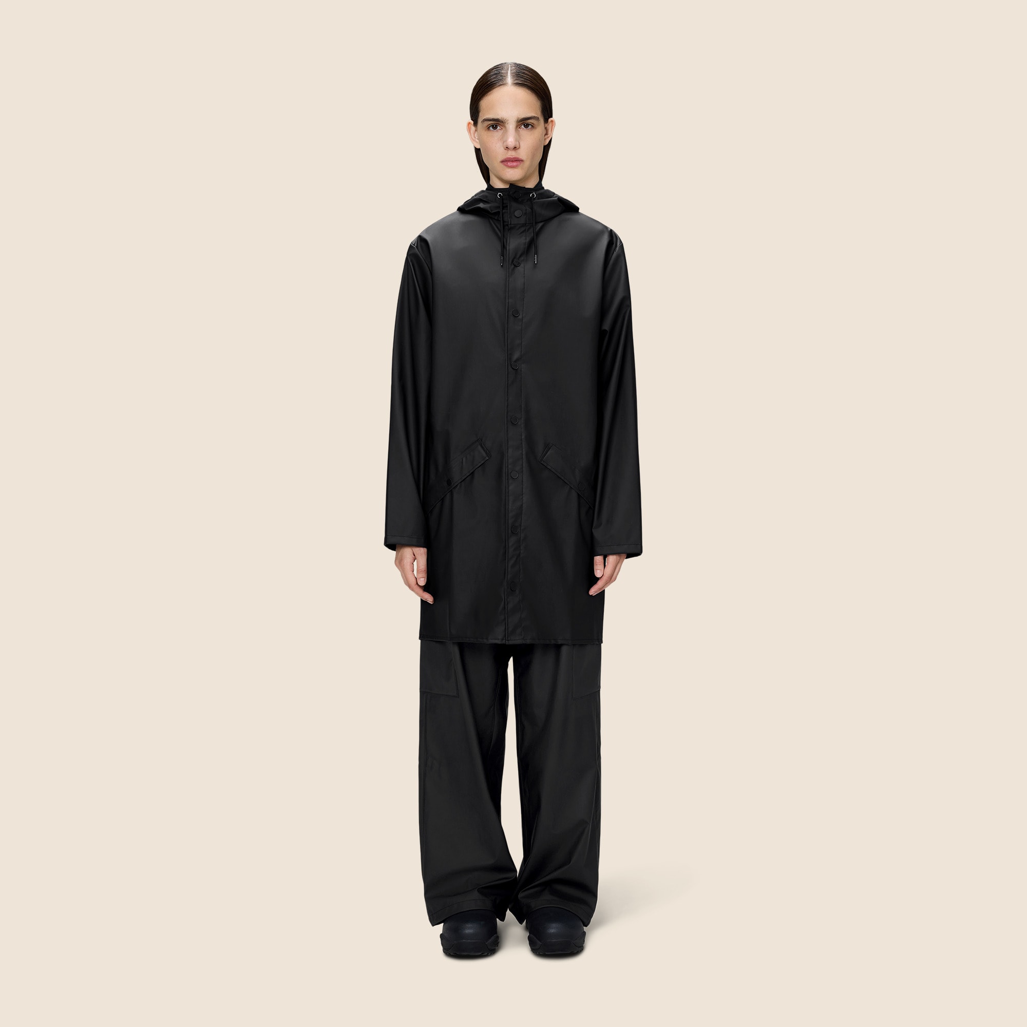 RAINS® Unisex Long Rain Jacket For Women