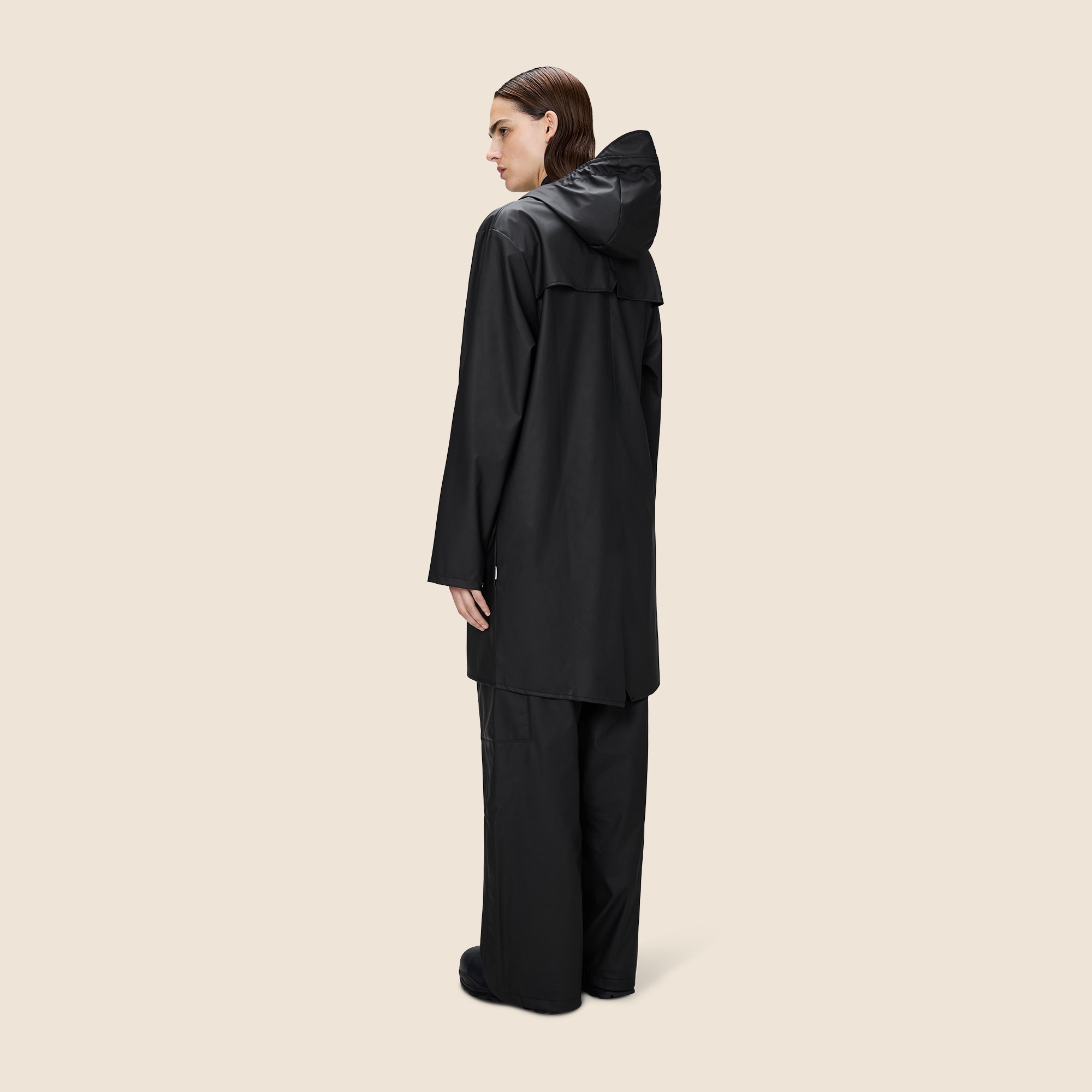 RAINS® unisex long rain jacket