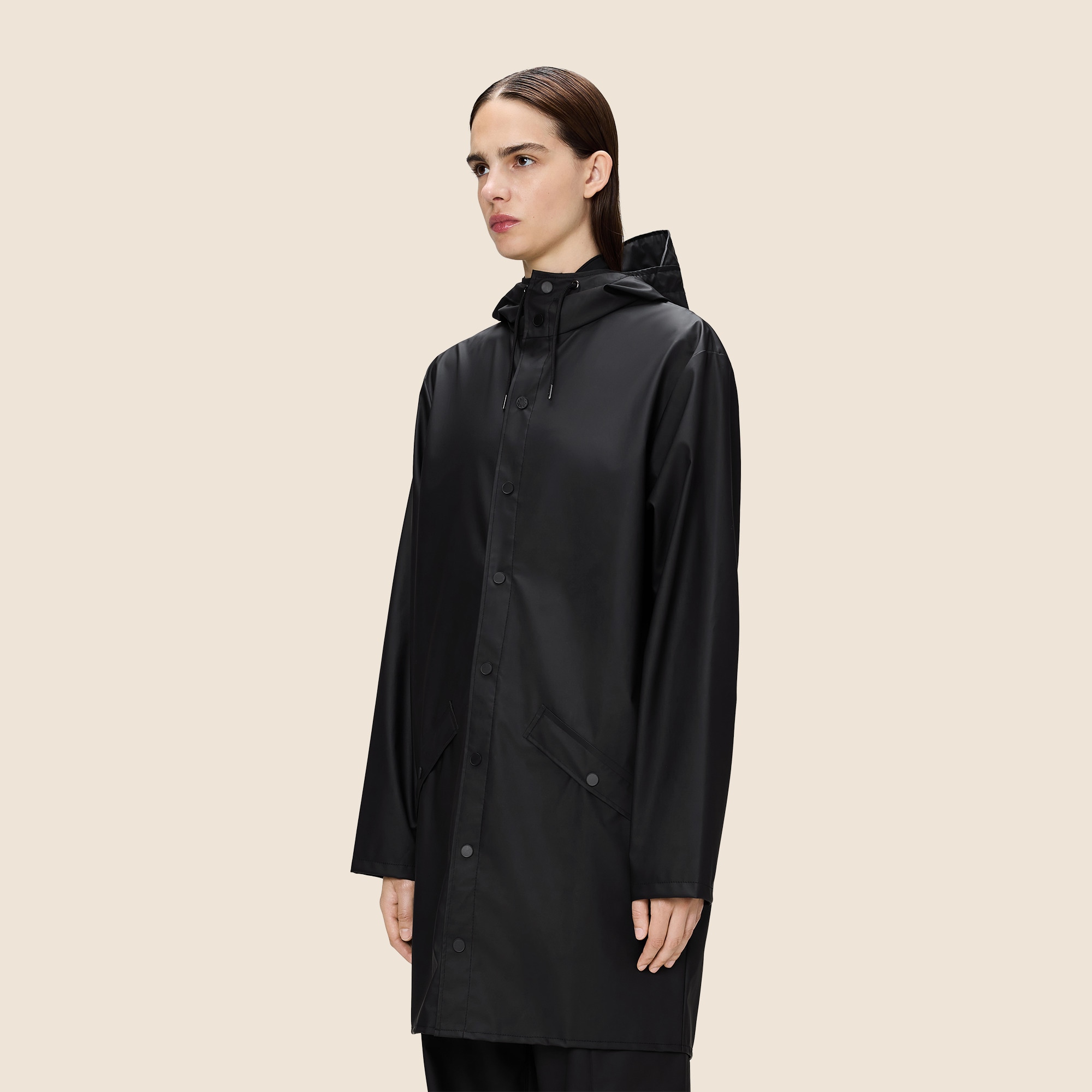 RAINS® unisex long rain jacket