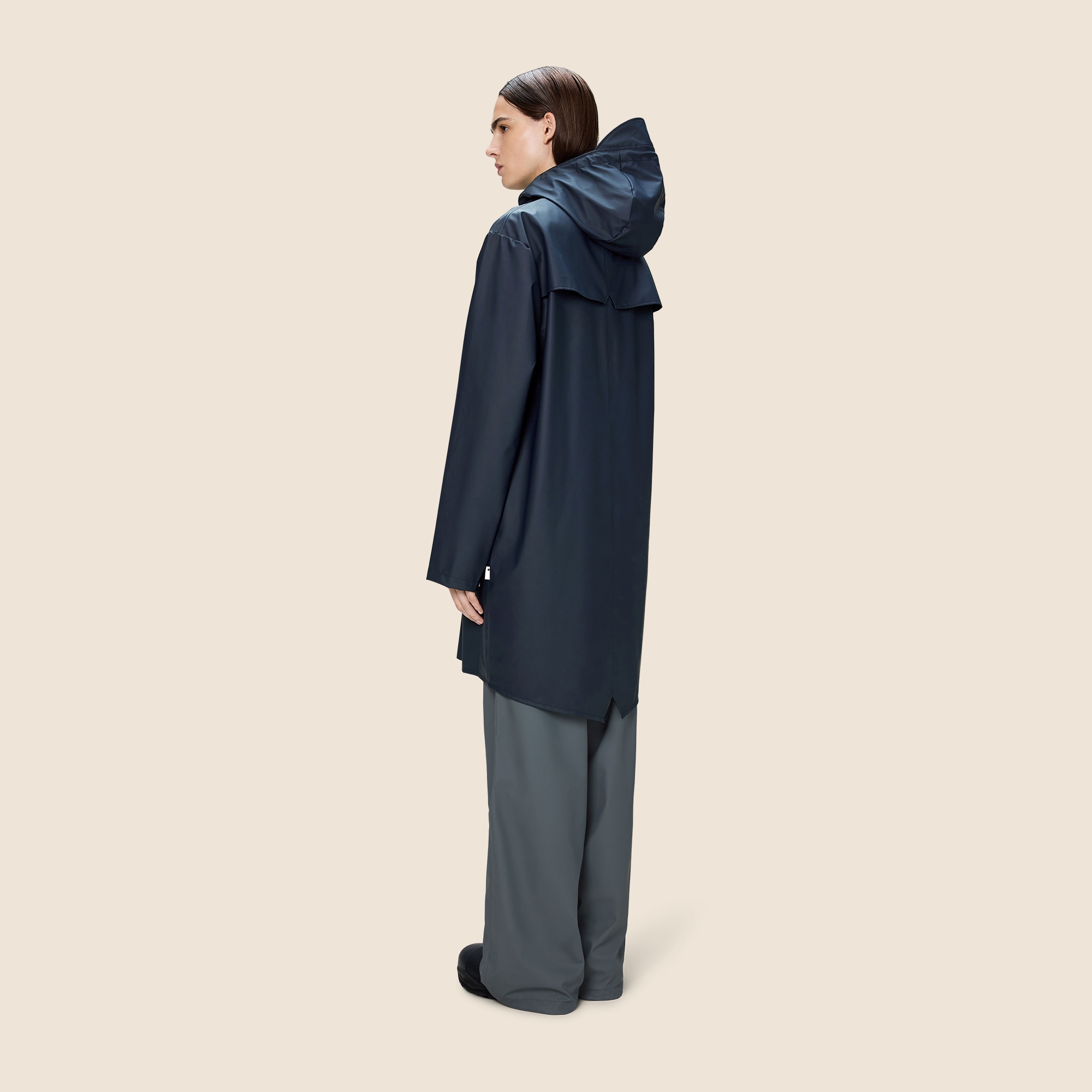 RAINS® unisex long rain jacket