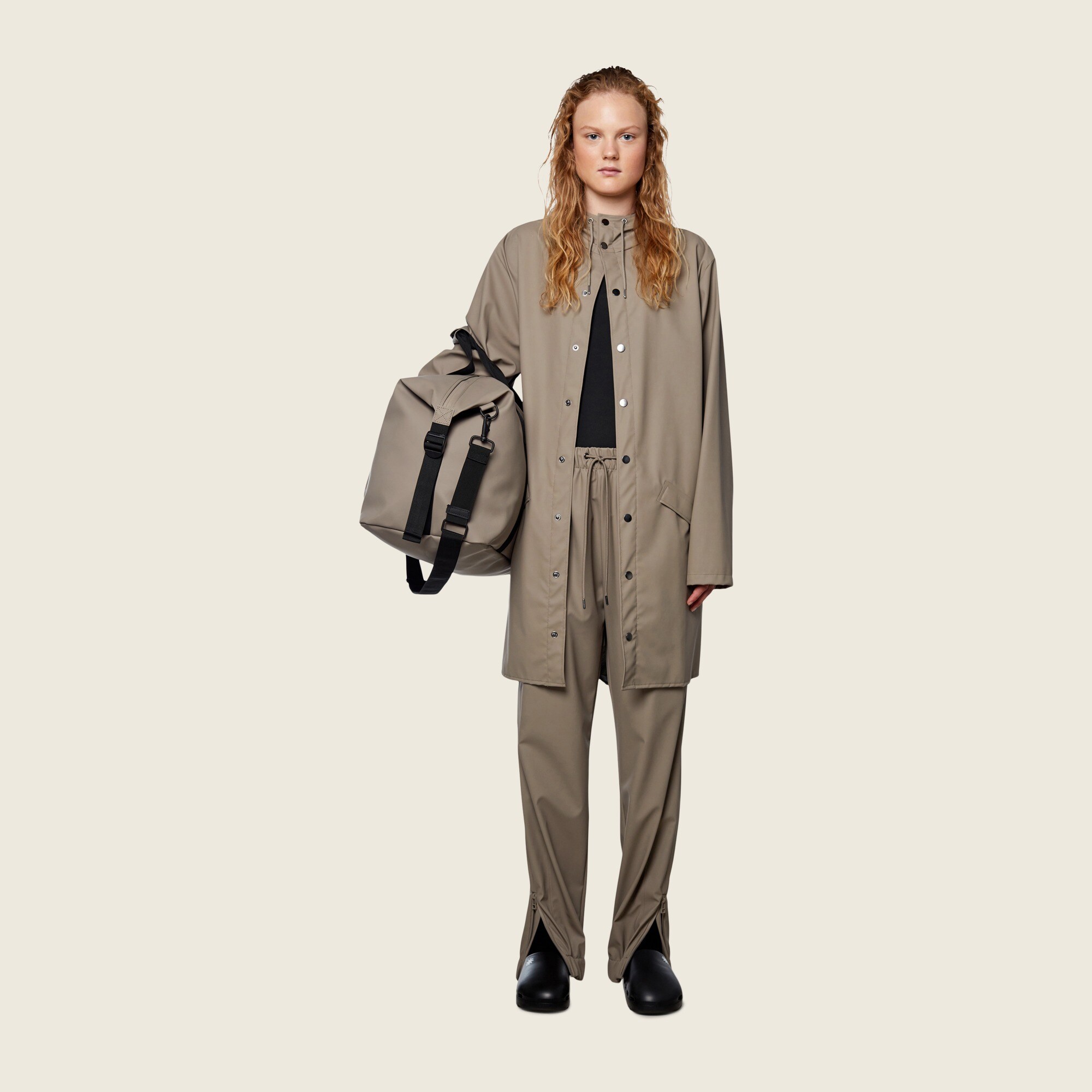 RAINS® unisex long rain jacket