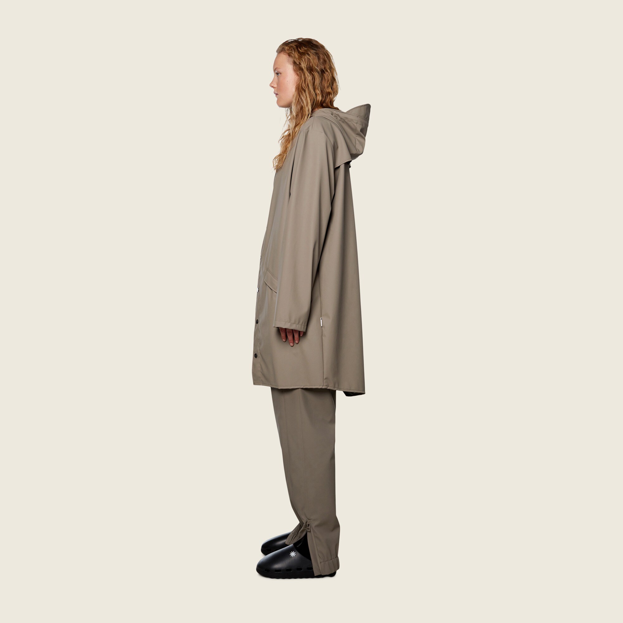 RAINS® unisex long rain jacket