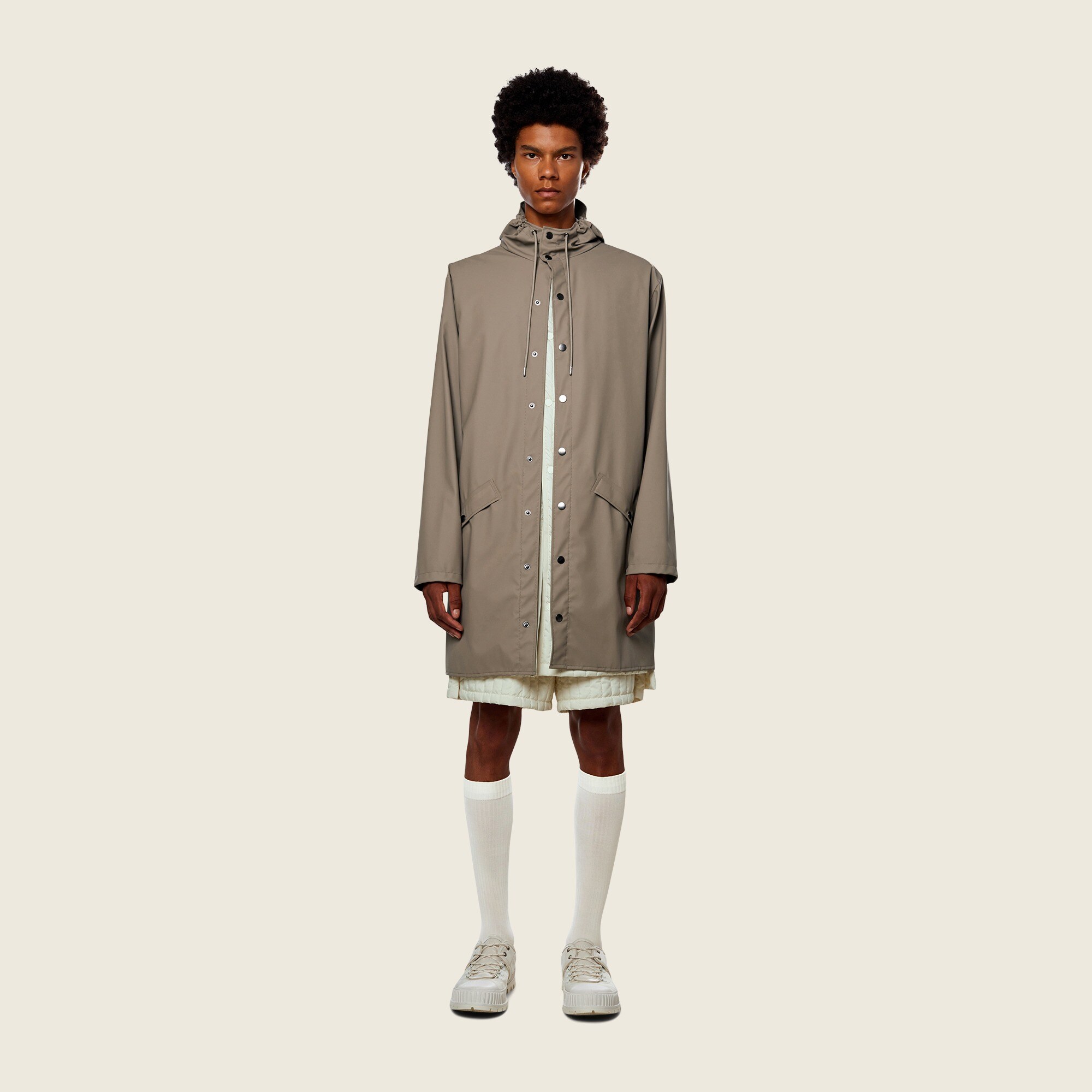 RAINS® Unisex Long Rain Jacket For Women