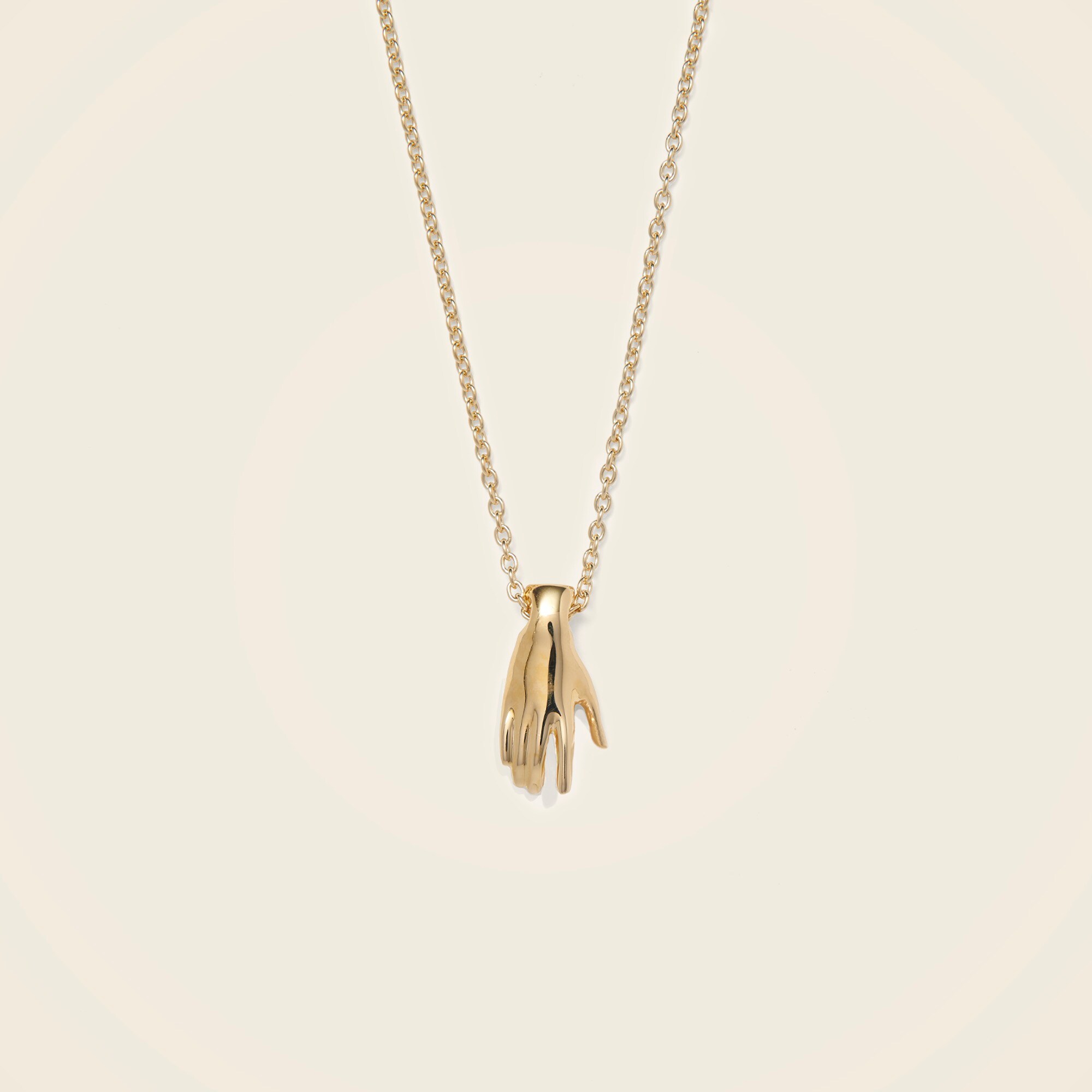 Lady Grey hand necklace