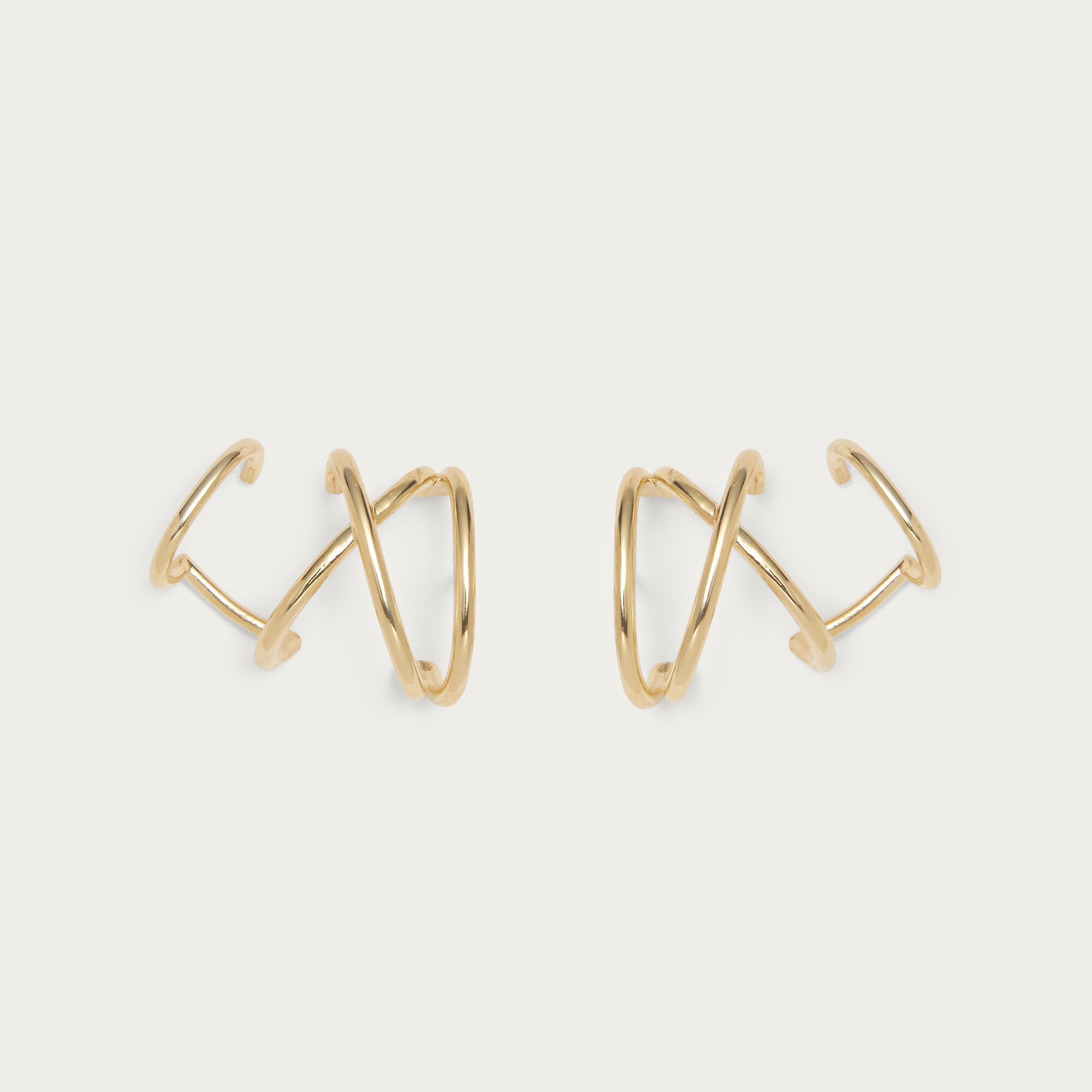 womens Lady Grey x ear cuffs