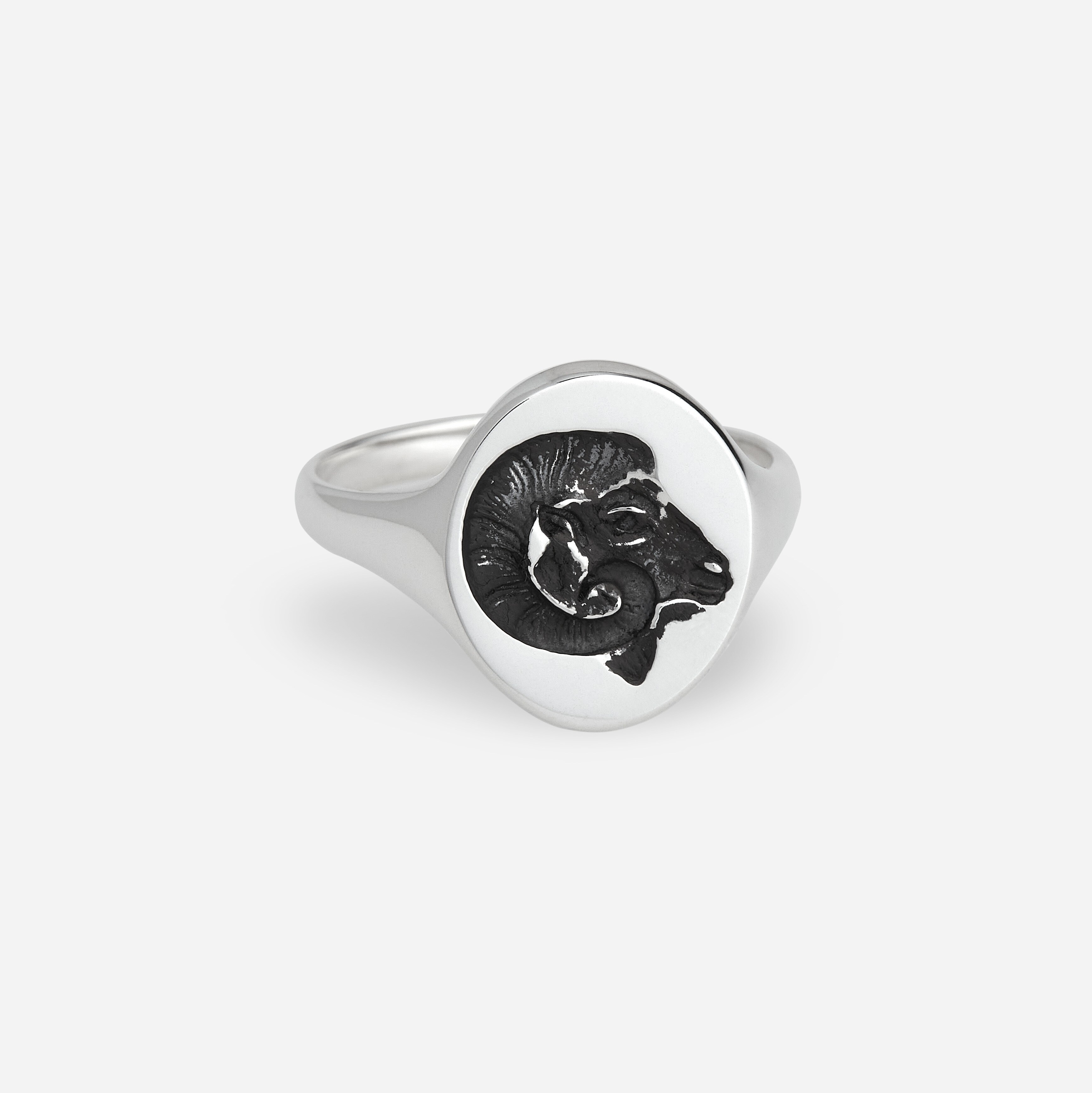 TALON JEWELRY zodiac signet ring