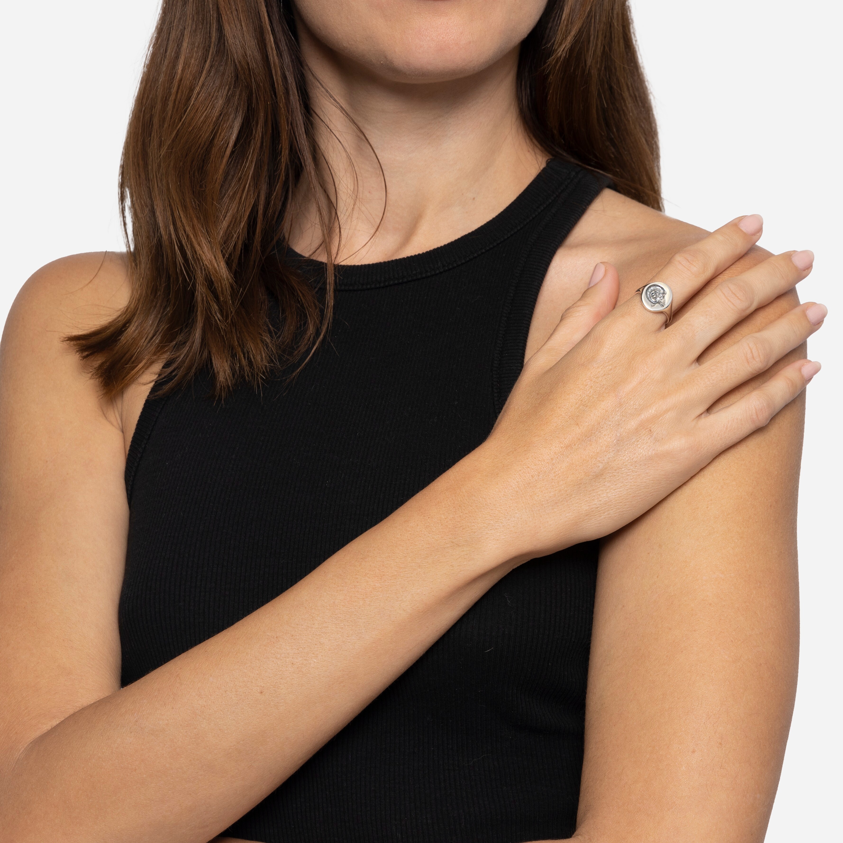 TALON JEWELRY zodiac signet ring