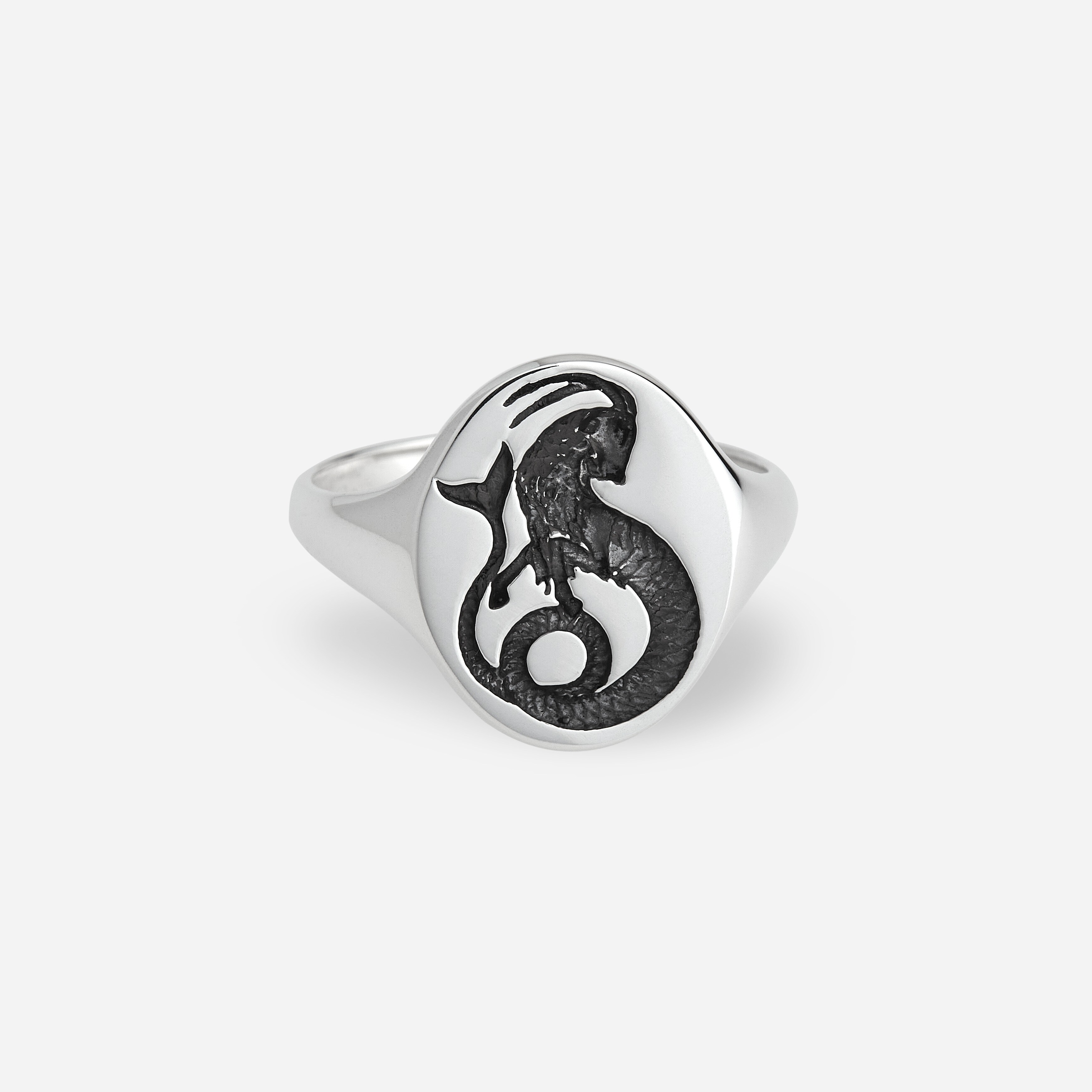 TALON JEWELRY zodiac signet ring