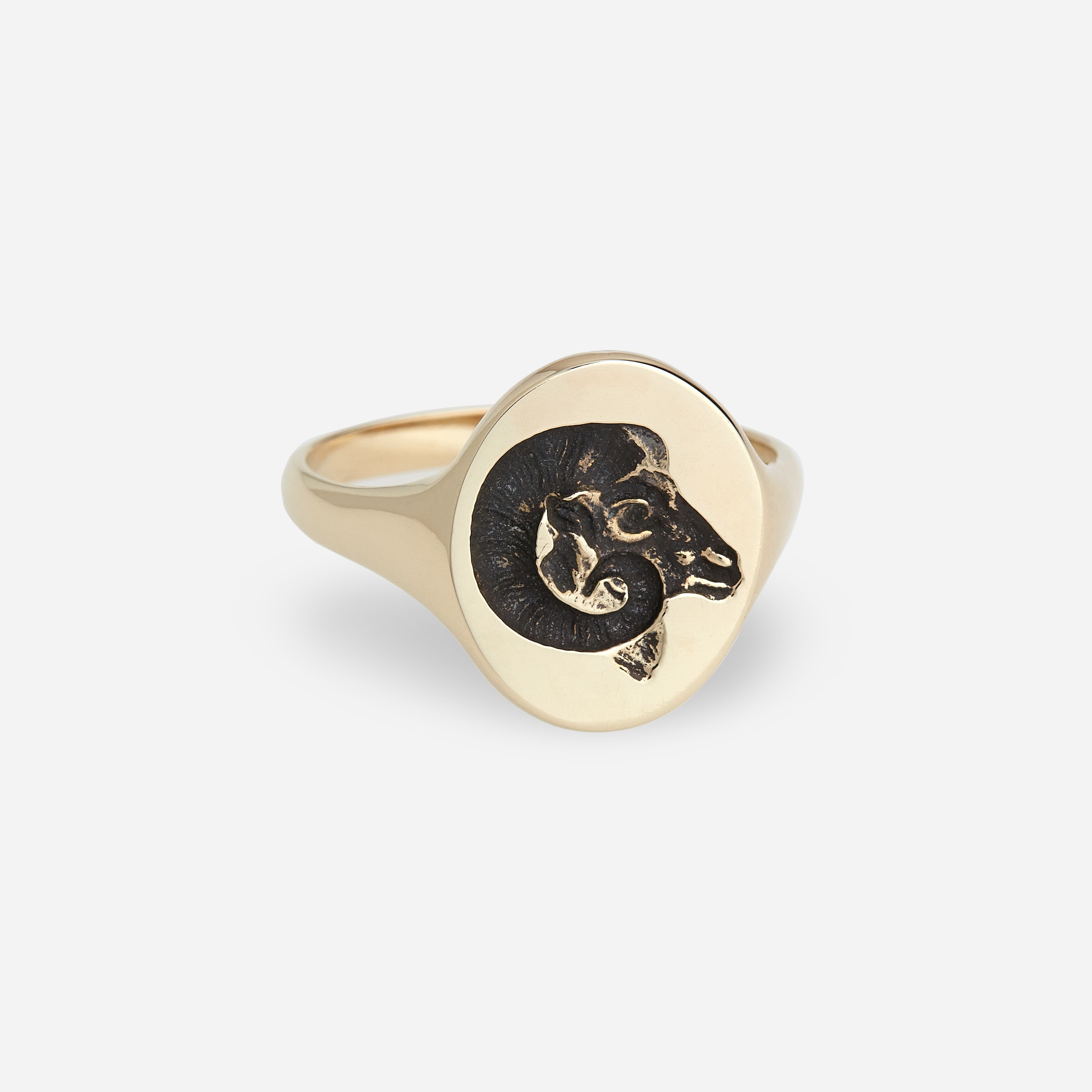 TALON JEWELRY zodiac signet ring