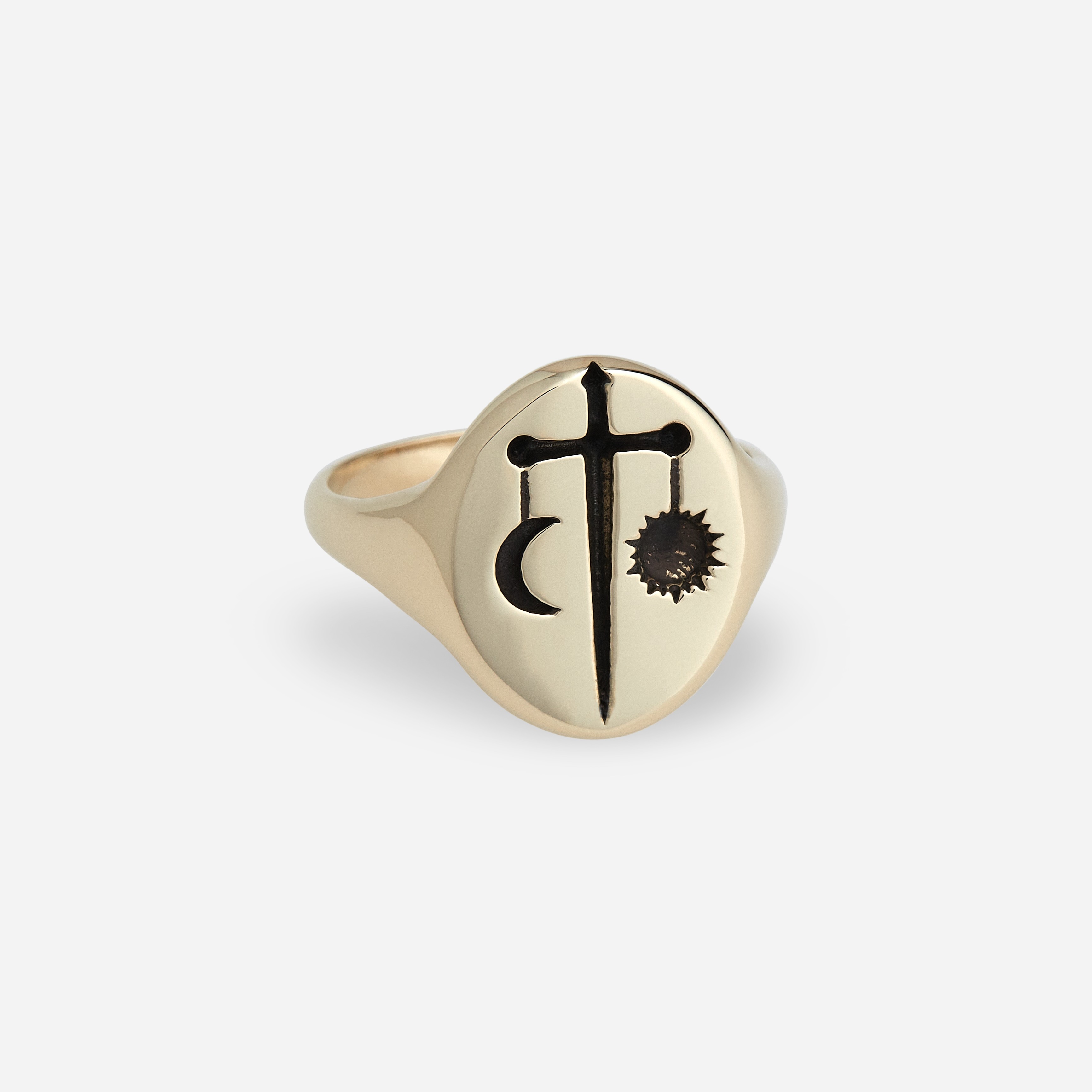 TALON JEWELRY zodiac signet ring