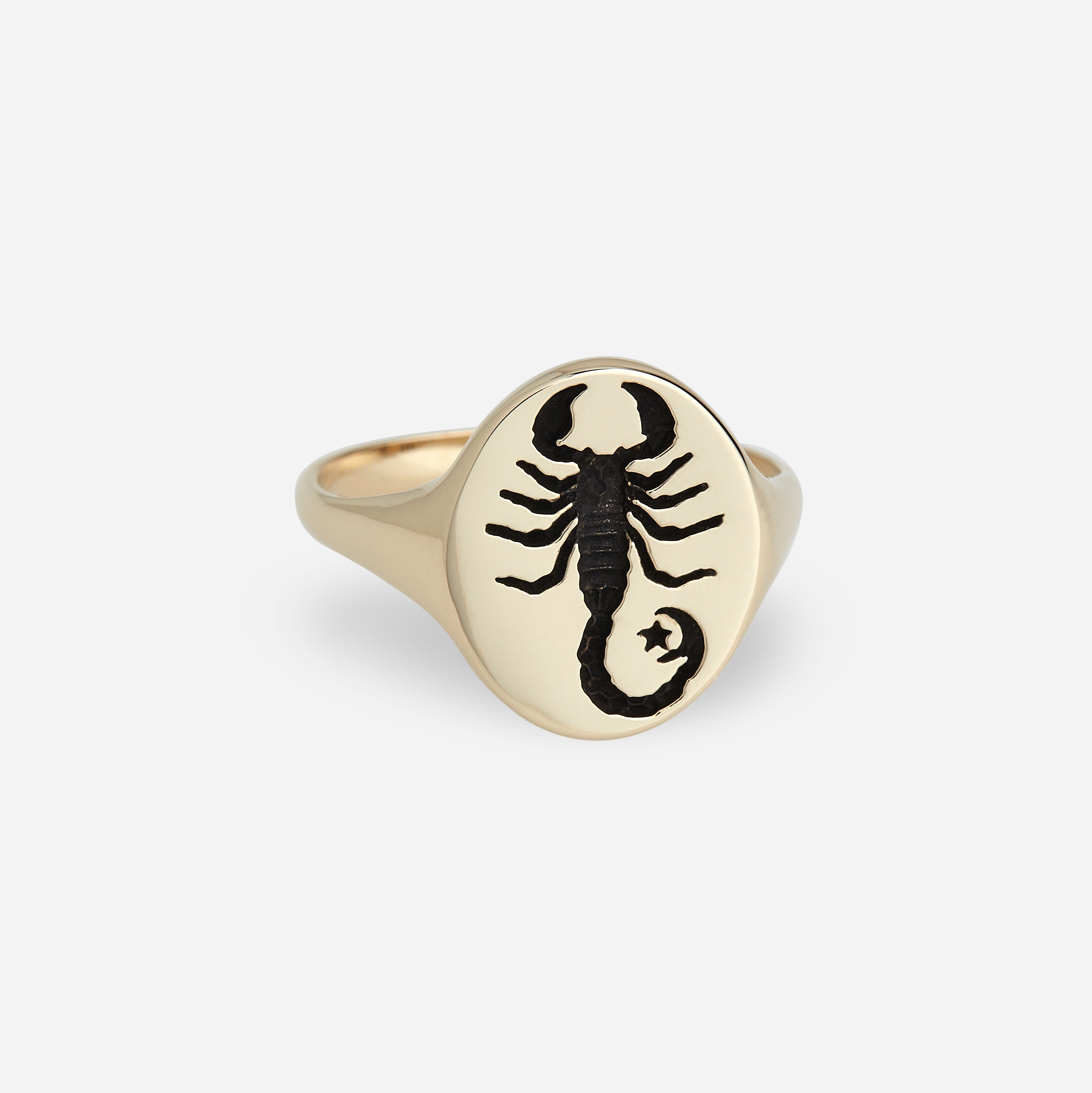 TALON JEWELRY zodiac signet ring