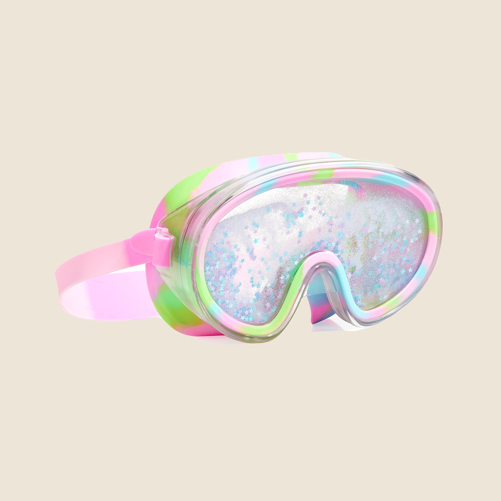 Bling2o® girls' gold star float-n-away swim mask