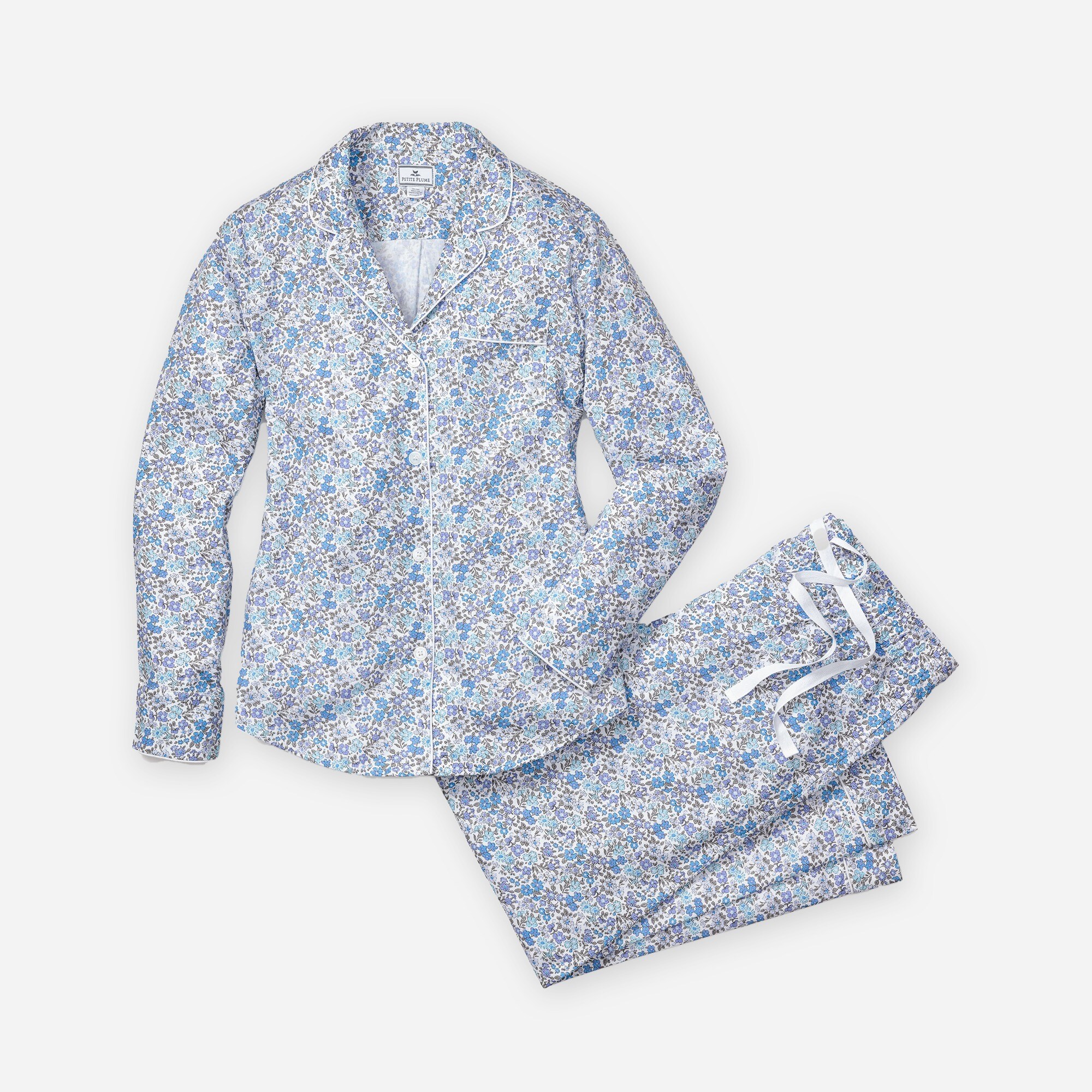 womens Petite Plume&trade; women&apos;s pajama set