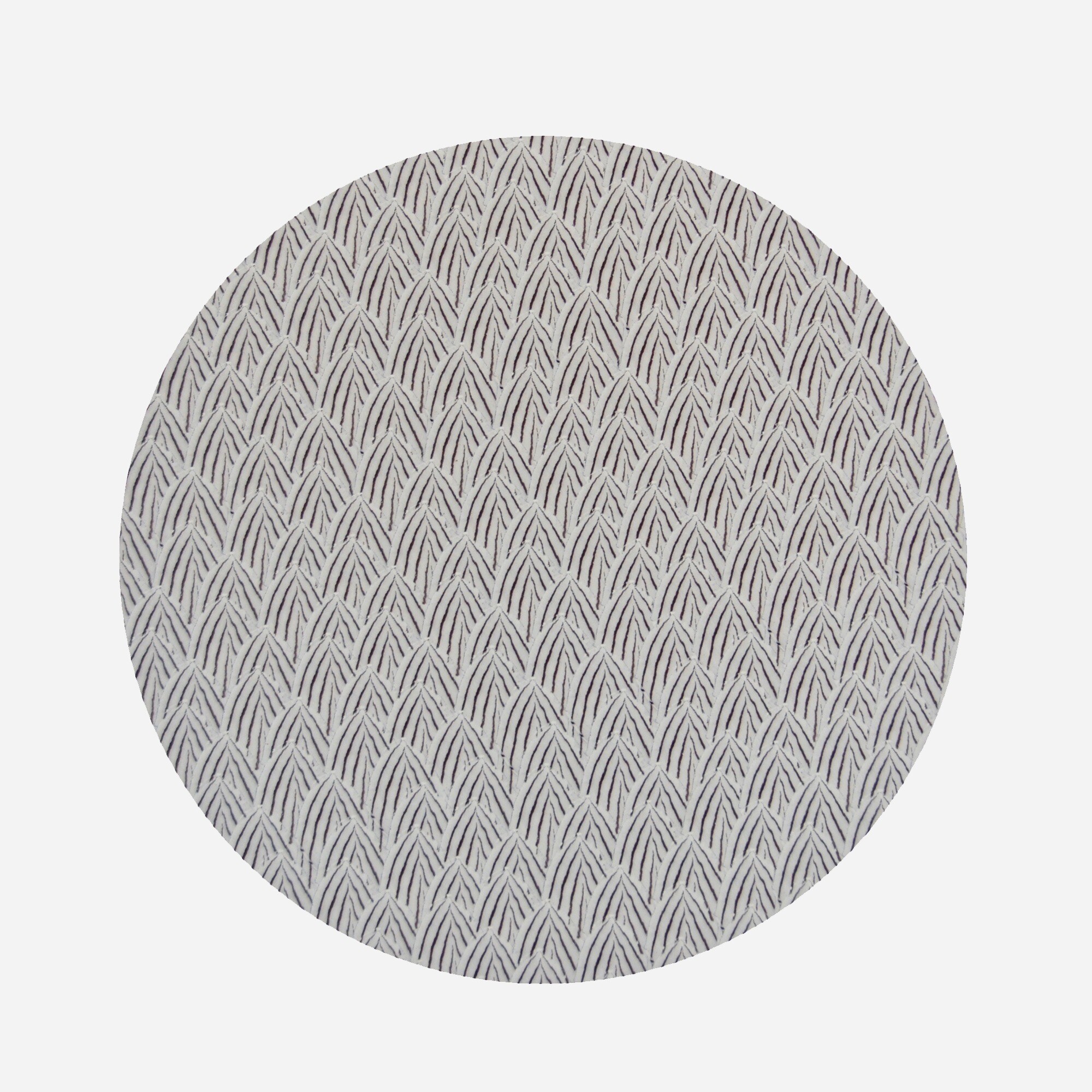 TISCH NEW YORK Lady Amherst feathers place mat