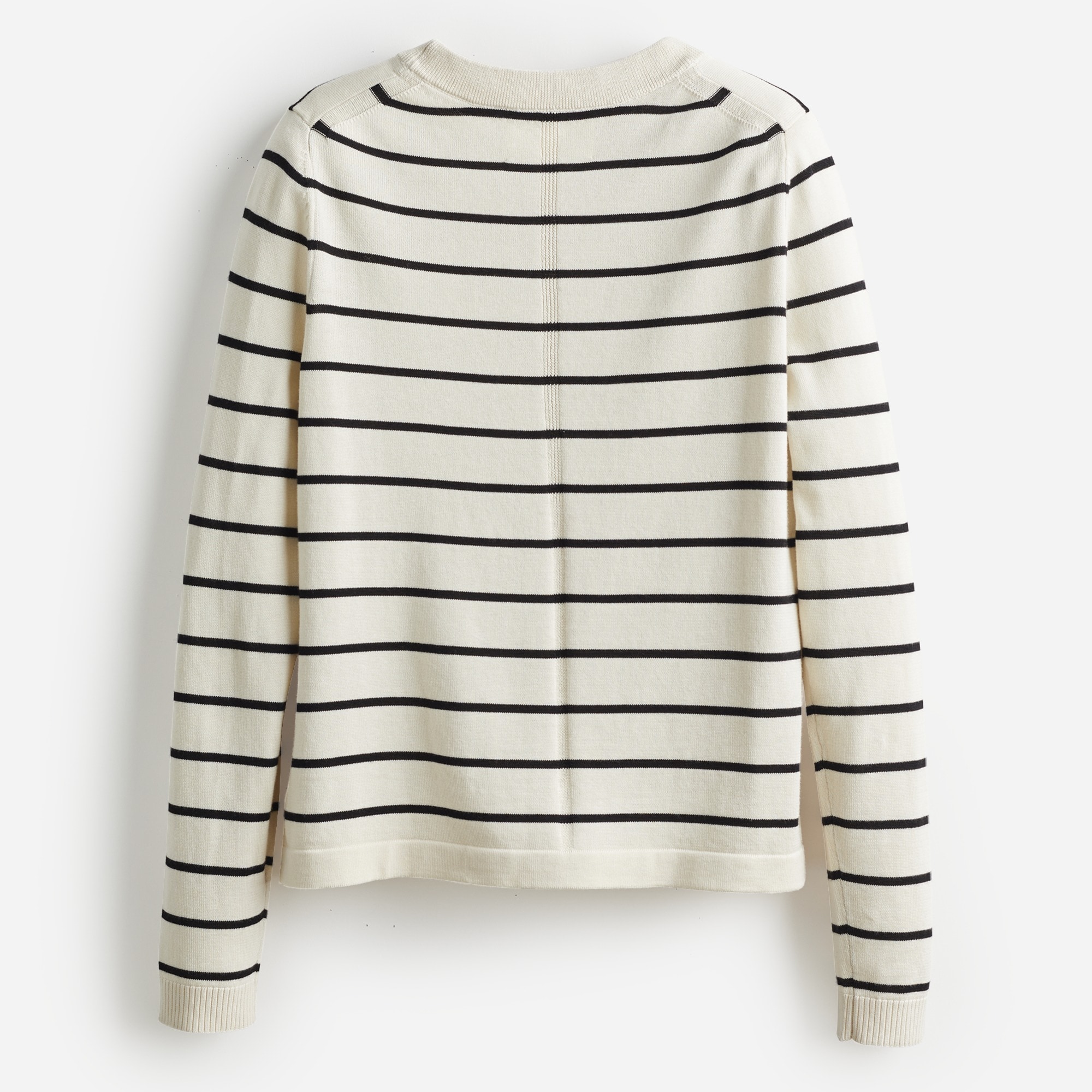 レディースウェア BRIEFING WOMEN STRIPE CREW NECK KNIT M BRIEFING WOMEN STRIPE CREW NECK KNIT M Contrast Stripe Knit