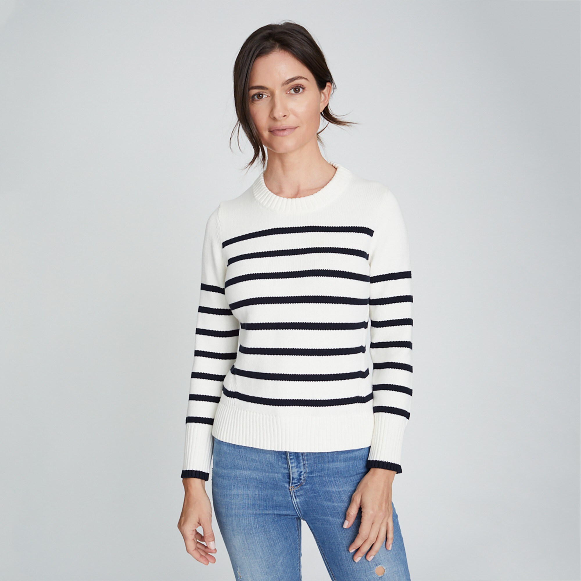  State of Cotton NYC Castine striped sweater