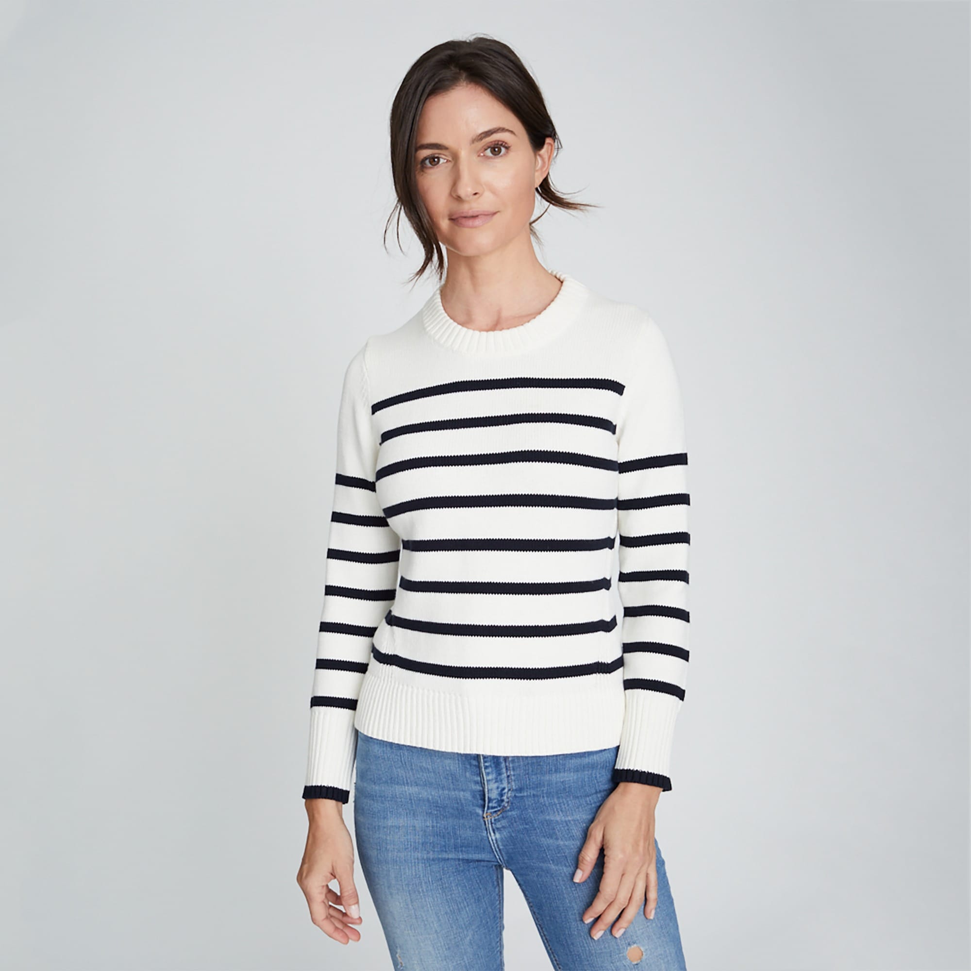 State of Cotton NYC Castine striped sweater