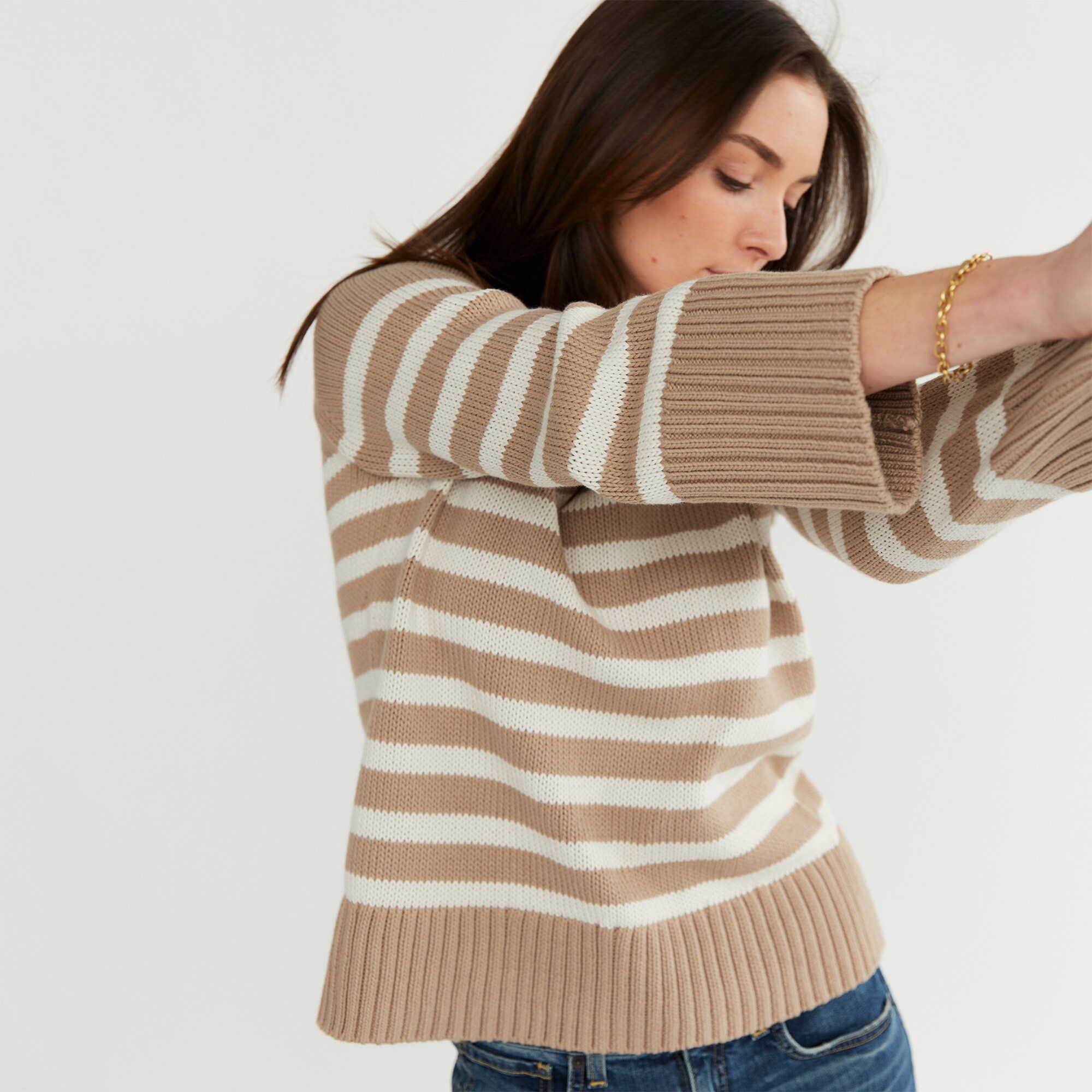 State of Cotton NYC Kittery sweater in stripe