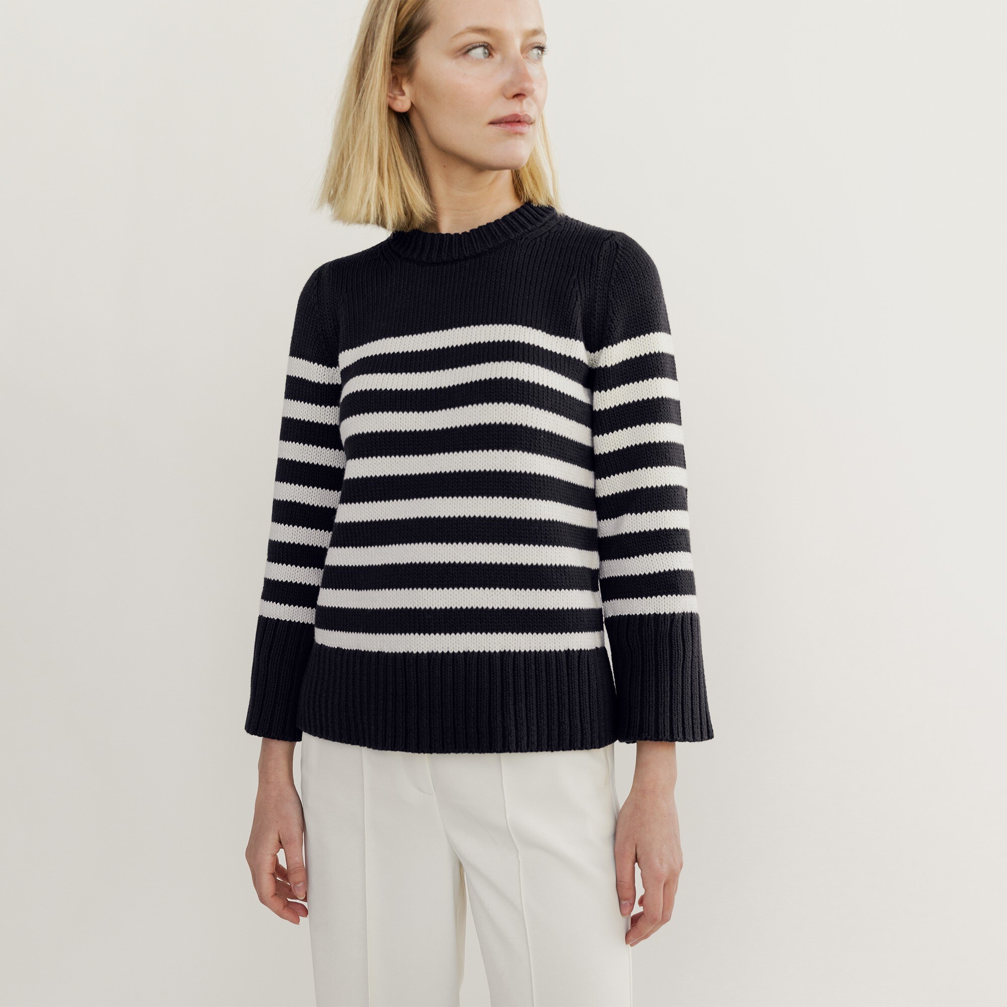 womens State of Cotton NYC Kittery striped sweater