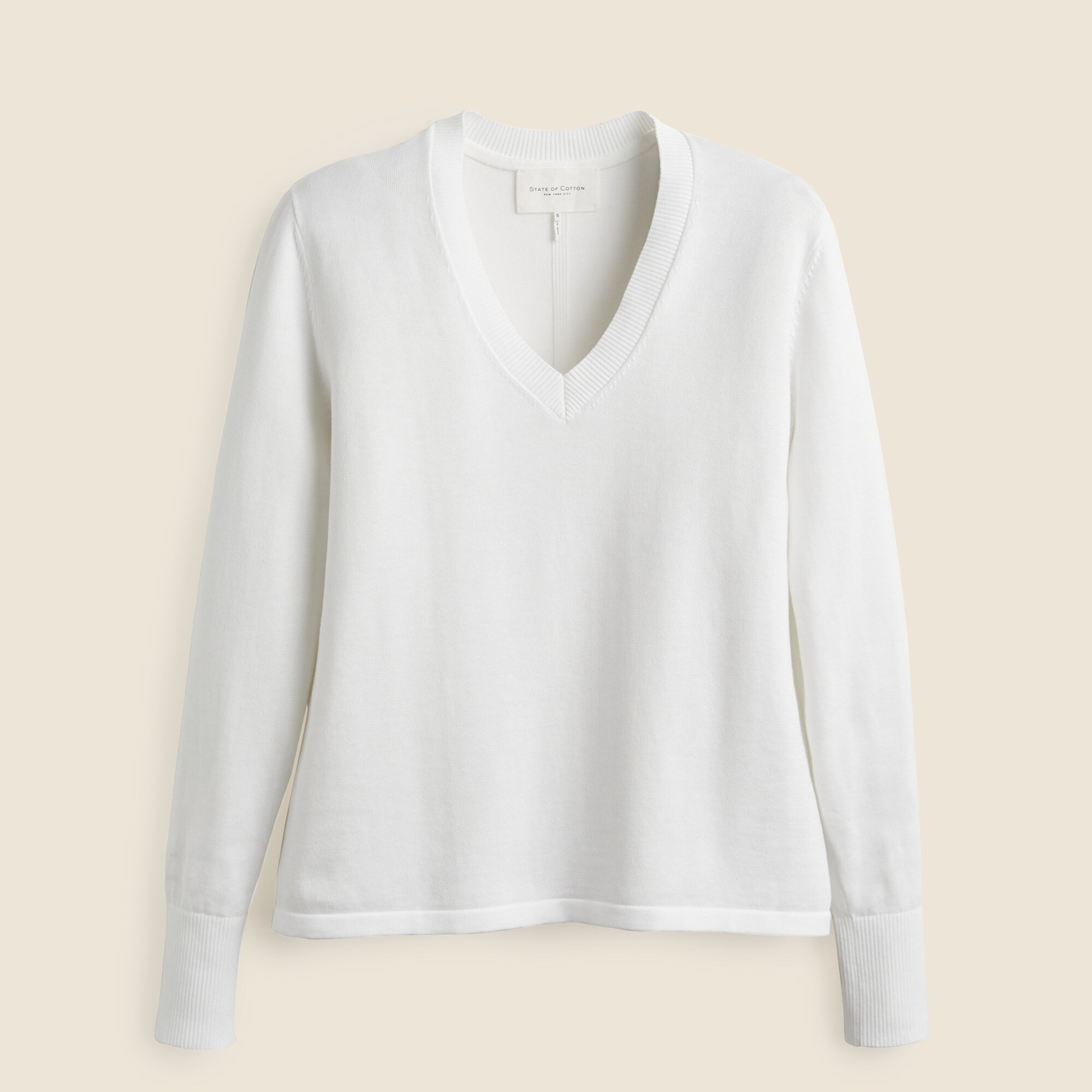  State of Cotton NYC Elle V-neck sweater