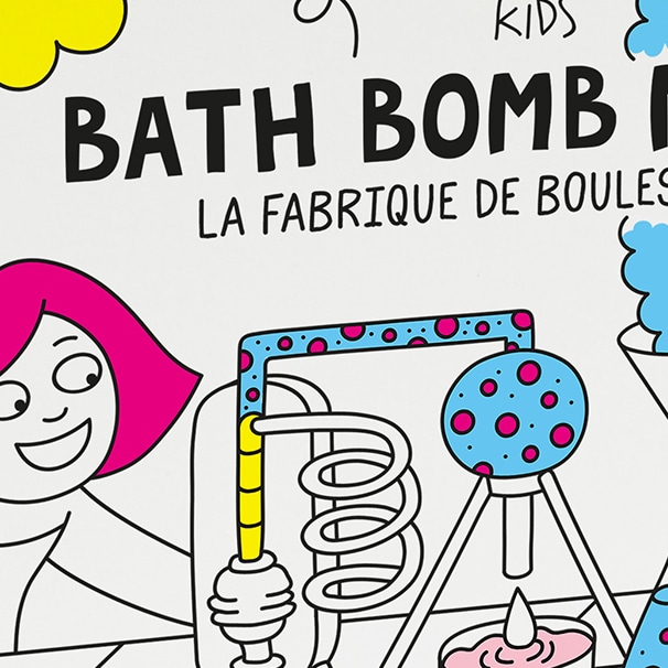 nailmatic® kids' bath bomb maker MULTICOLOR : nailmatic® kids' bath bomb maker for girls