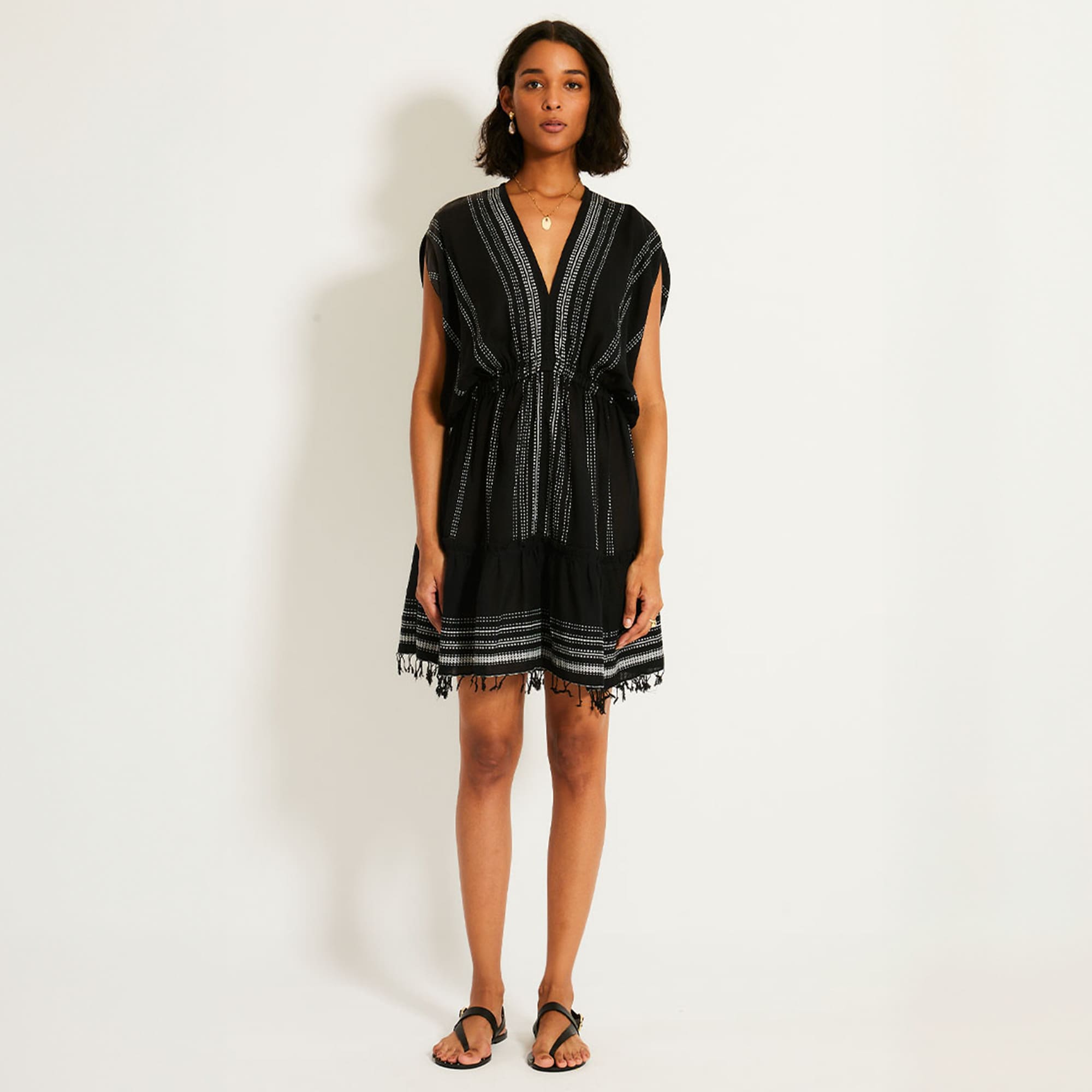 lemlem Alem plunge dress