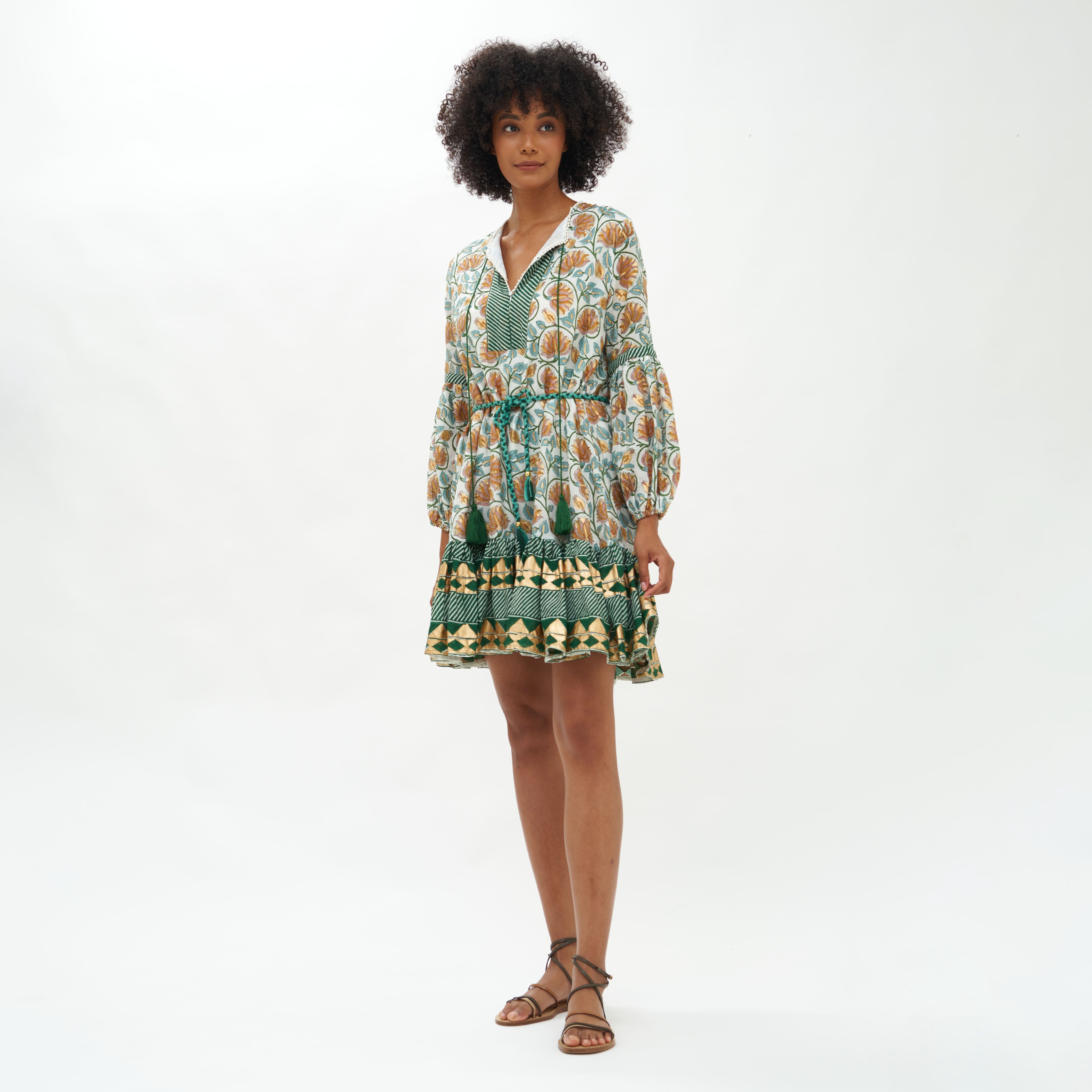 OLIPHANT™ Balloon-drop Mini Dress For Women