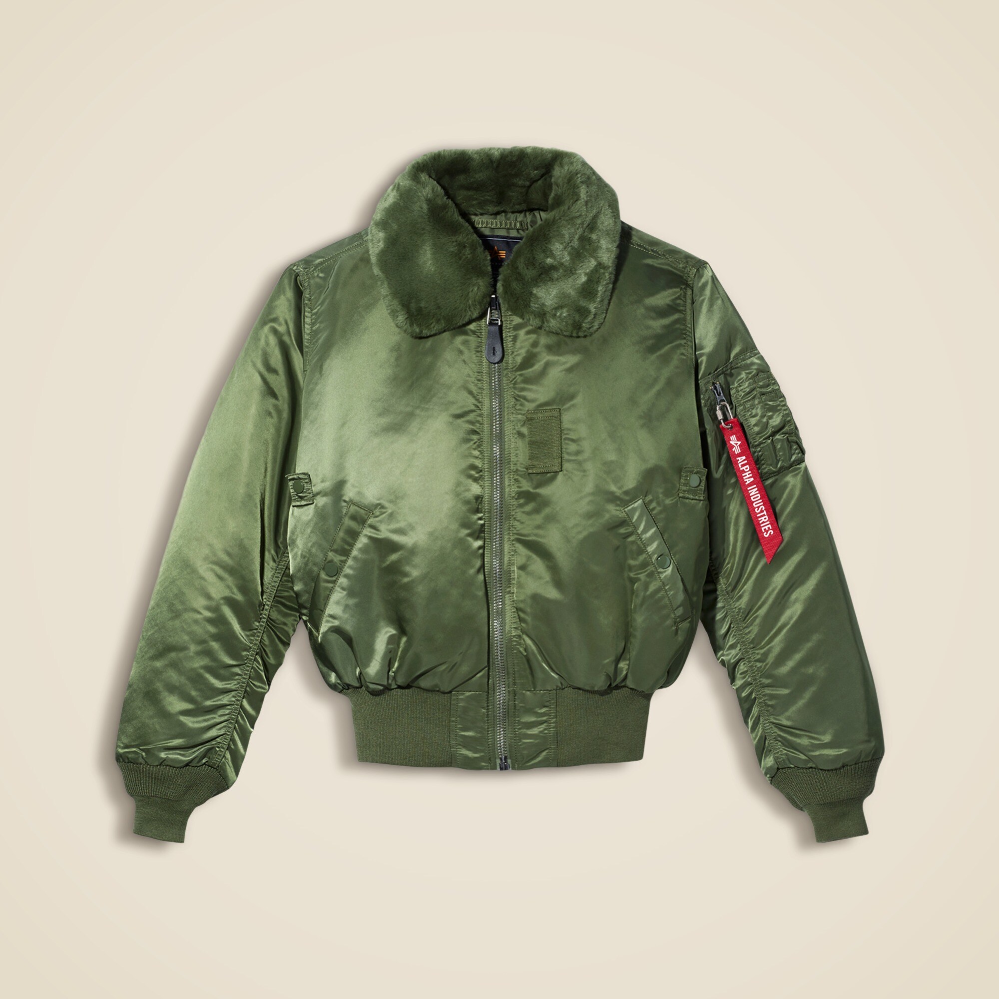 mens Men's Alpha Industries&reg; B-15 flight jacket