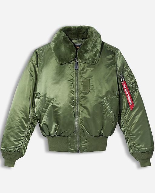 mens Men's Alpha Industries&reg; B-15 flight jacket