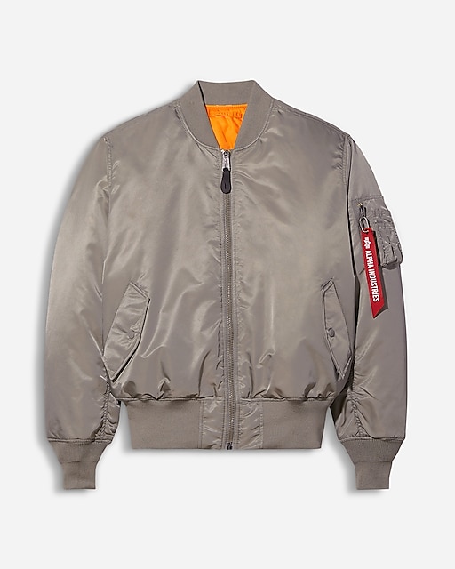mens Men's Alpha Industries&reg; MA-1 flight jacket