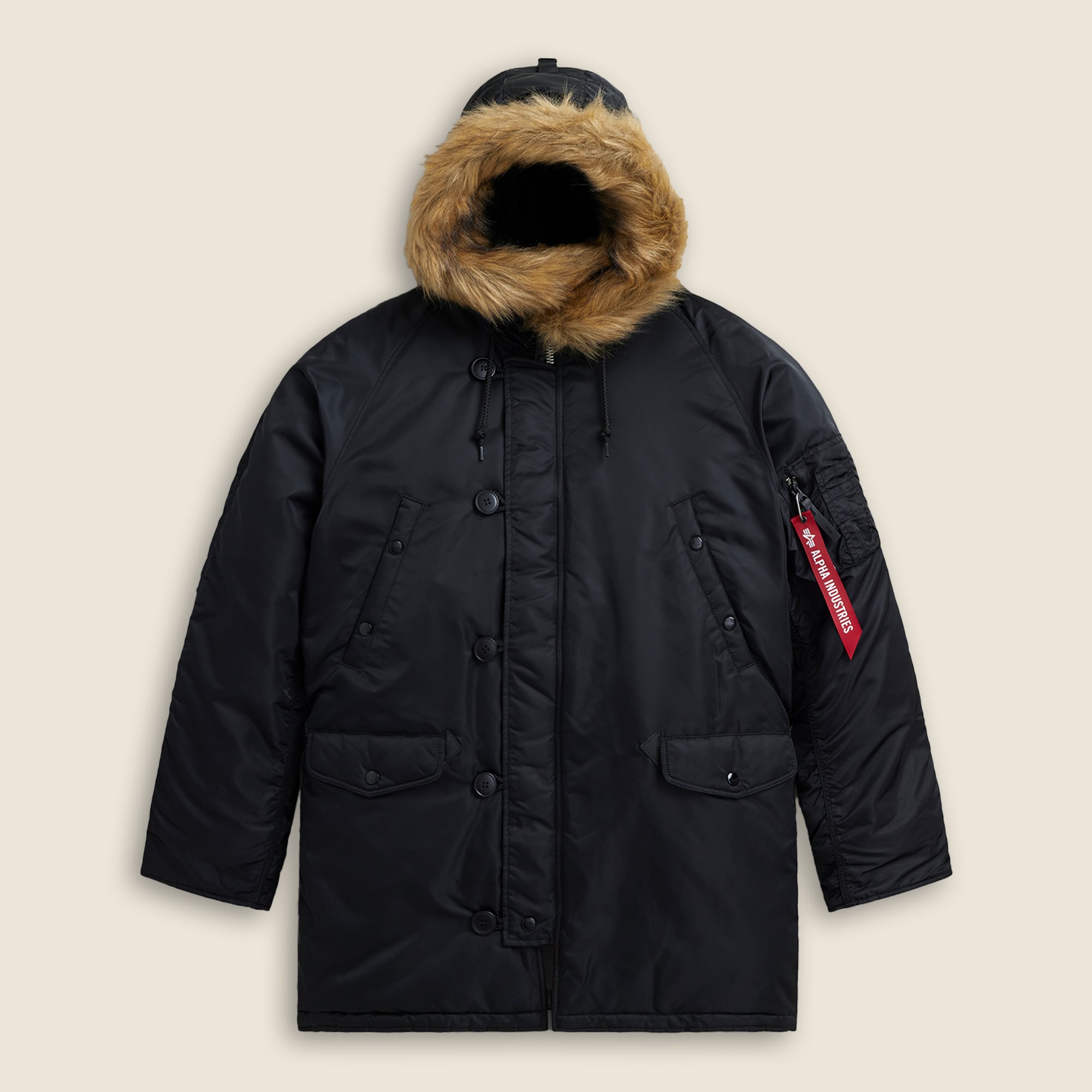 mens Men's Alpha Industries&reg; N-3B heritage parka
