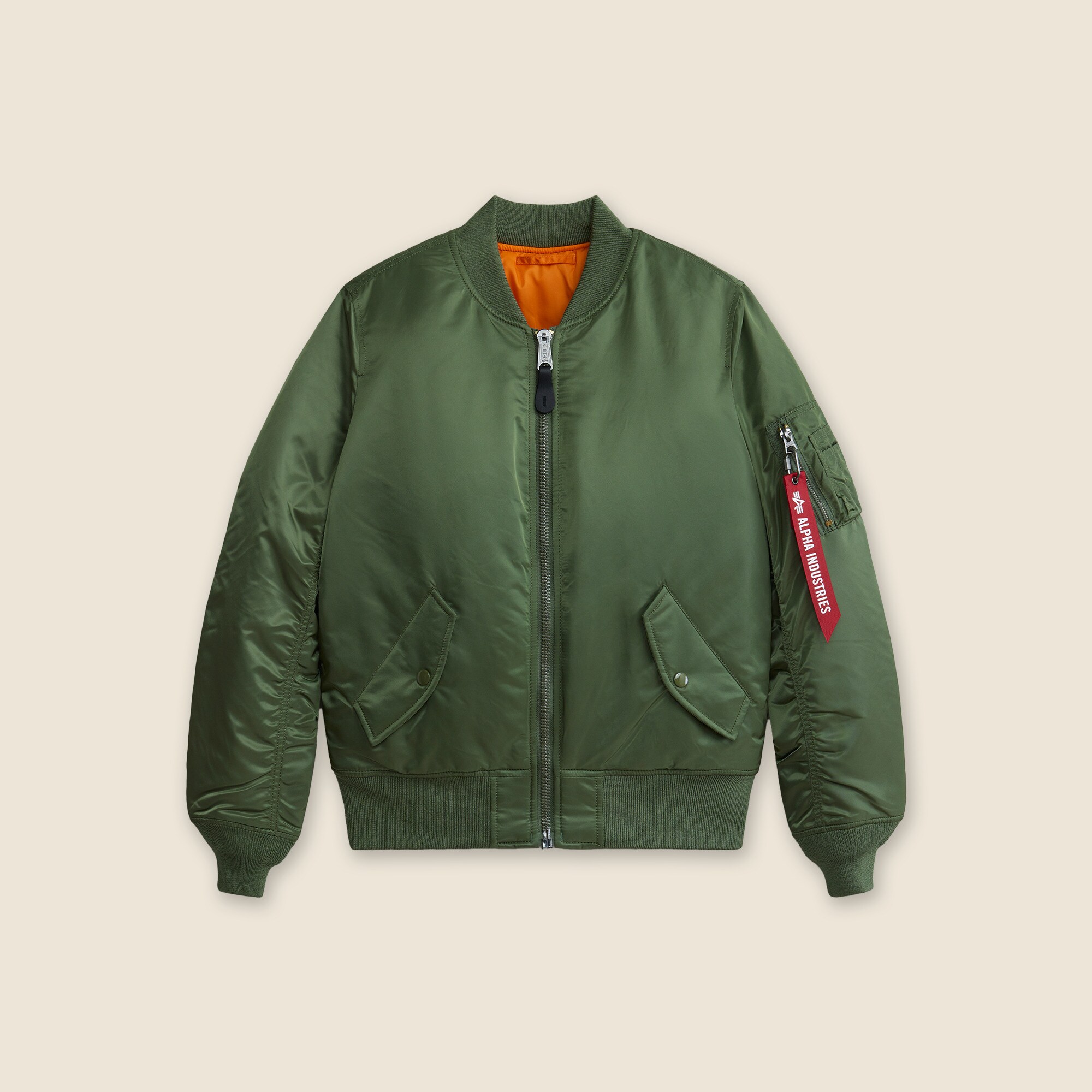  Women's Alpha Industries&reg; MA-1 flight jacket