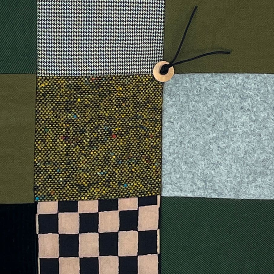 Peace Cabin Froebel cushion OLIVE