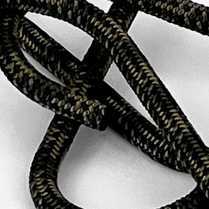 Peace Cabin rope S-hooks BLACK : peace cabin rope s-hooks for men