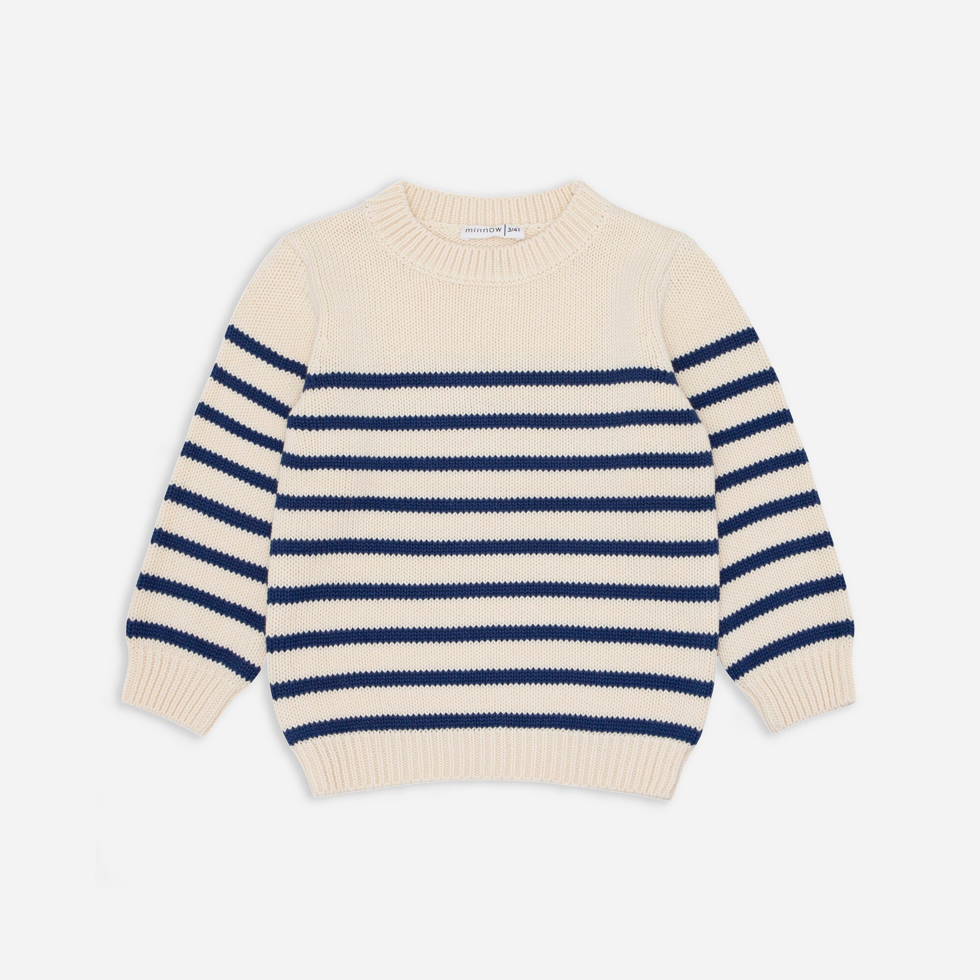girls Kids&apos; minnow&trade; striped knit sweater