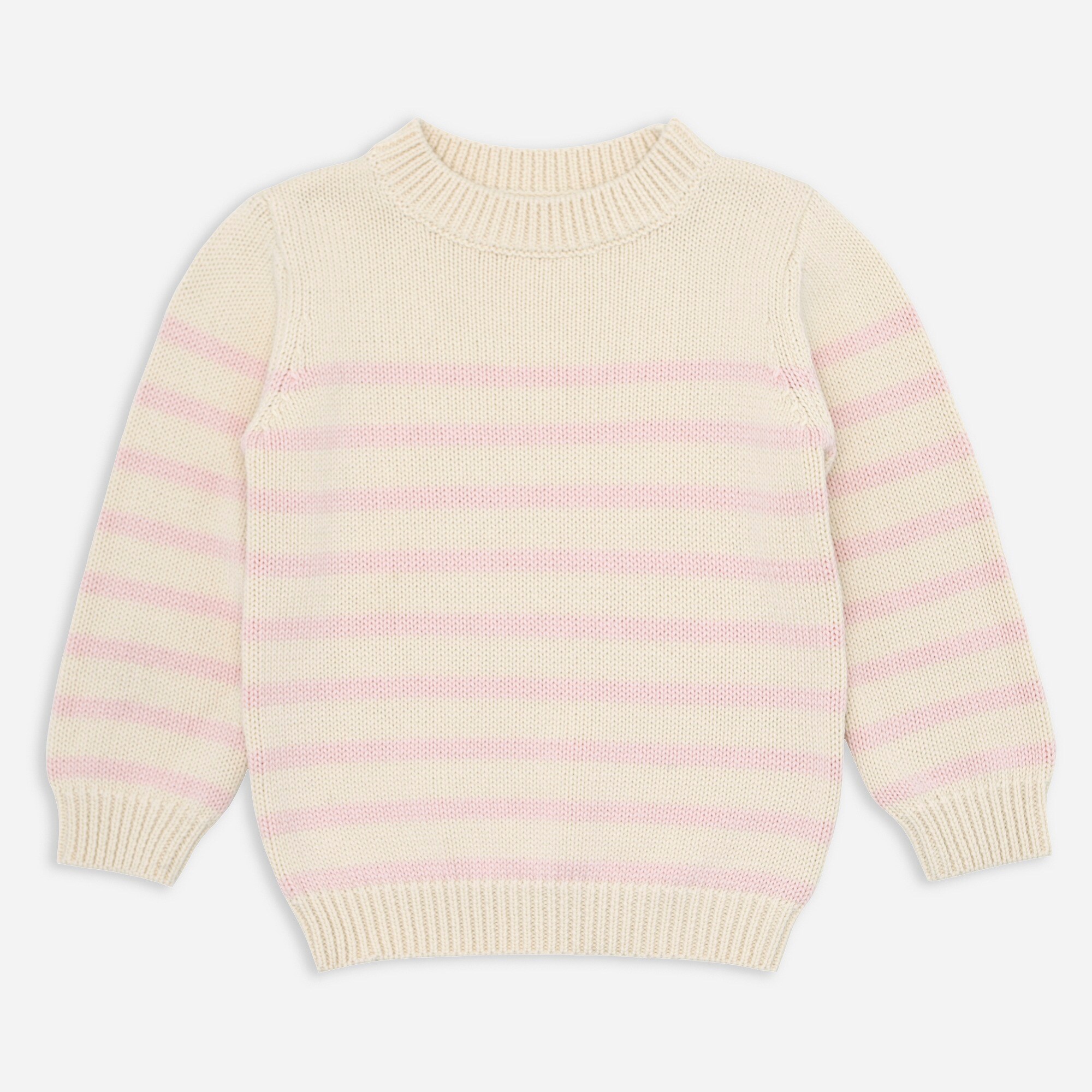 girls Kids&apos; minnow&trade; striped knit sweater