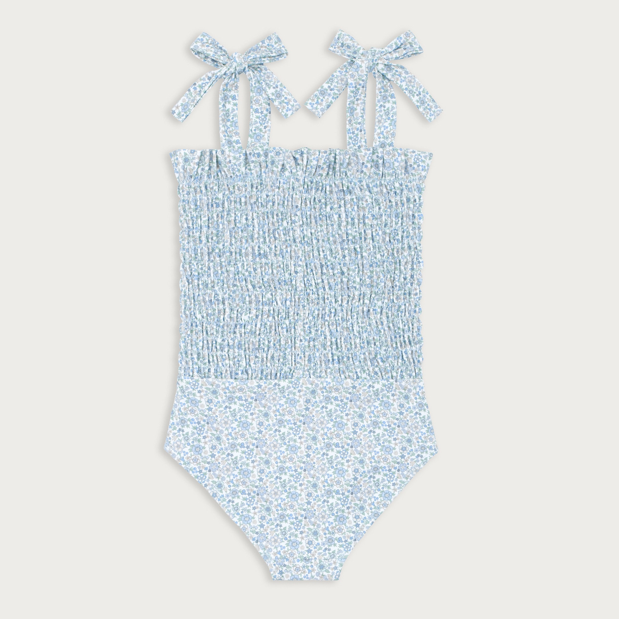 Girls' minnow™ smocked one-piece