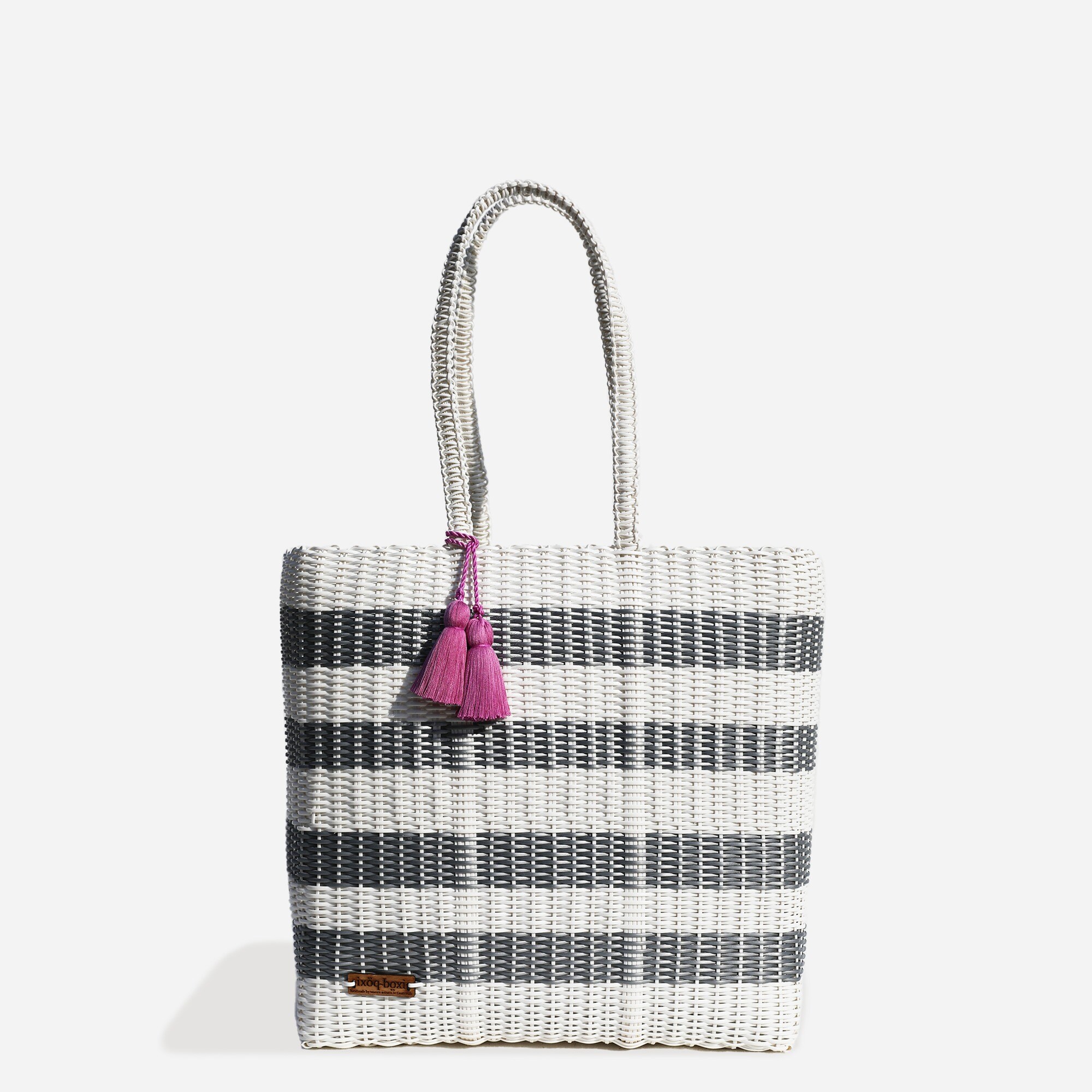 womens ix&ouml;q extra-large recycled-plastic cesta tote