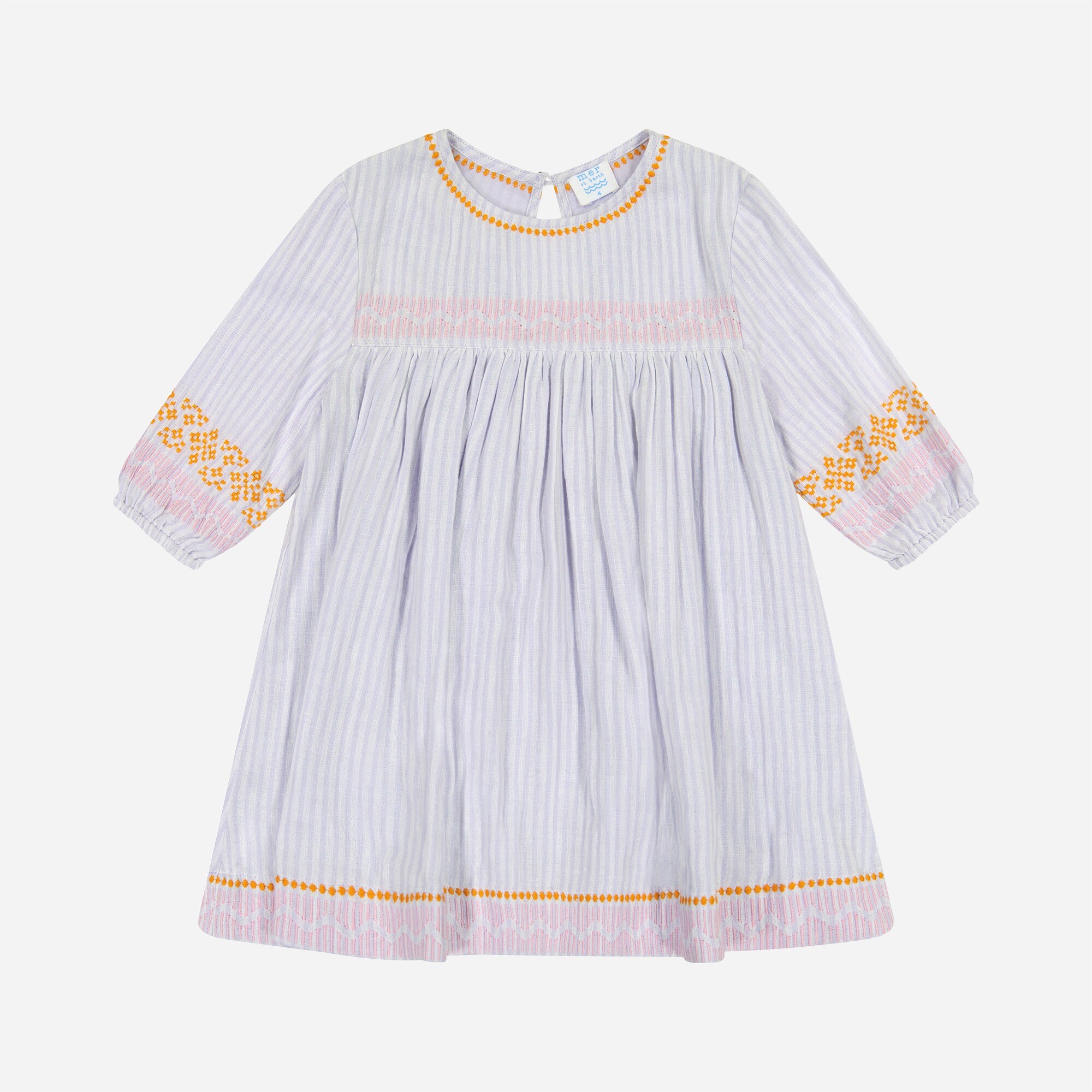 girls Girls' Mer St. Barth&trade; Ella popover dress