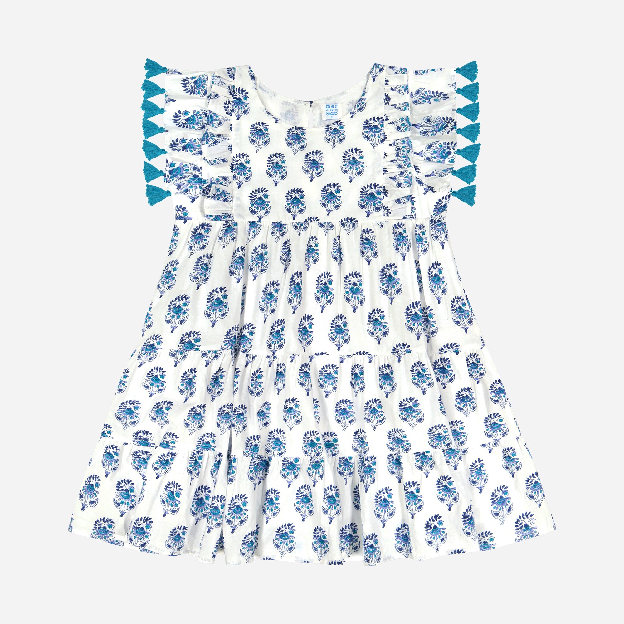  Girls' Mer St. Barth&trade; Sophie tassel dress