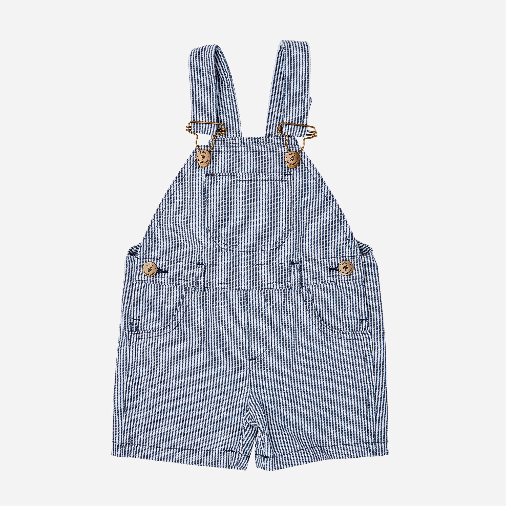 boys Dotty Dungarees kids&apos; classic overall short