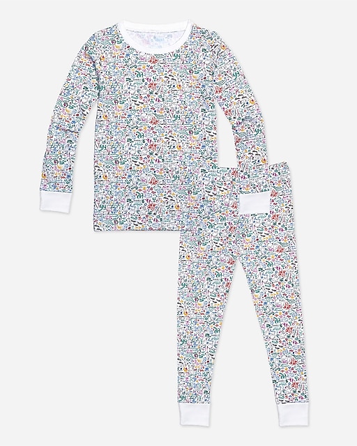 girls Joy Street Kids&trade; kids&apos; bunny garden two-piece pajamas