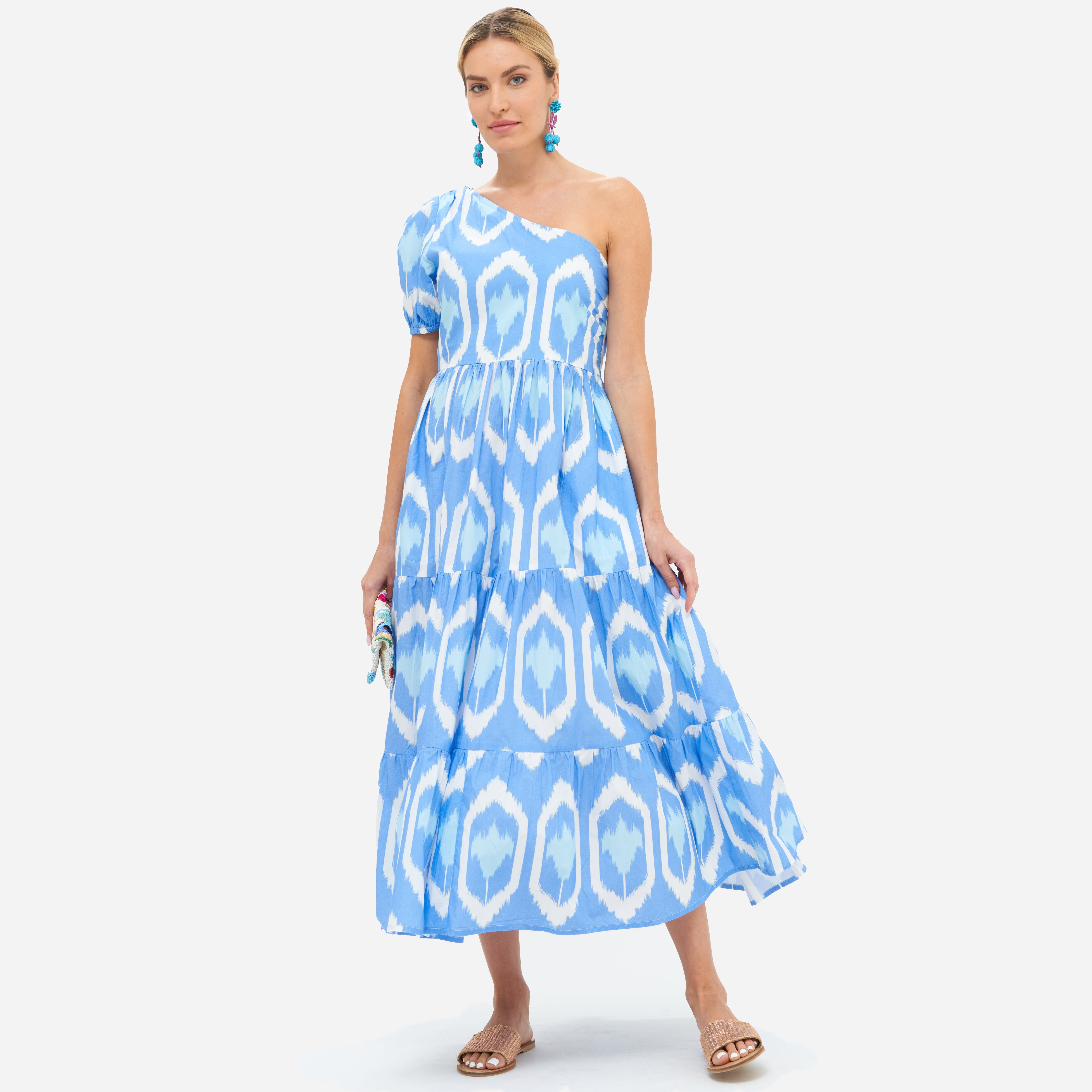 OLIPHANT™ one-shoulder maxi dress