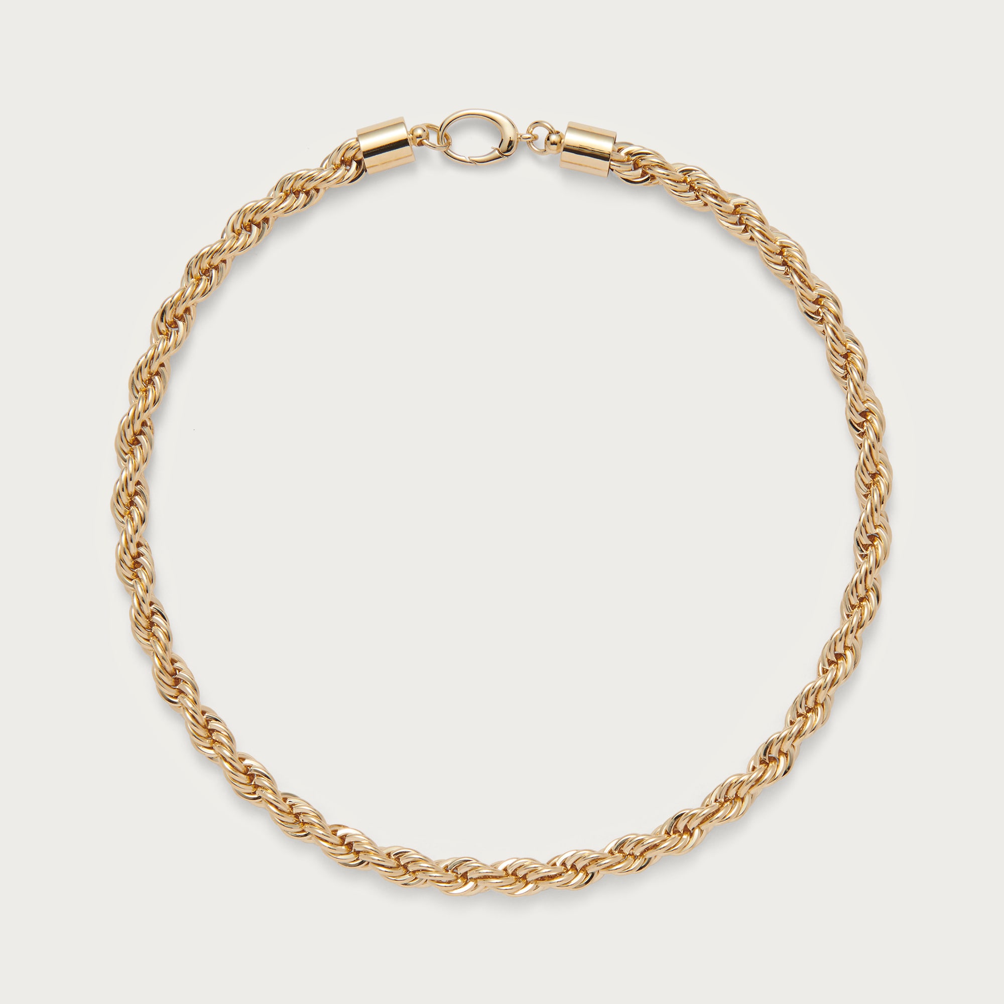 Lady Grey XL rope chain necklace