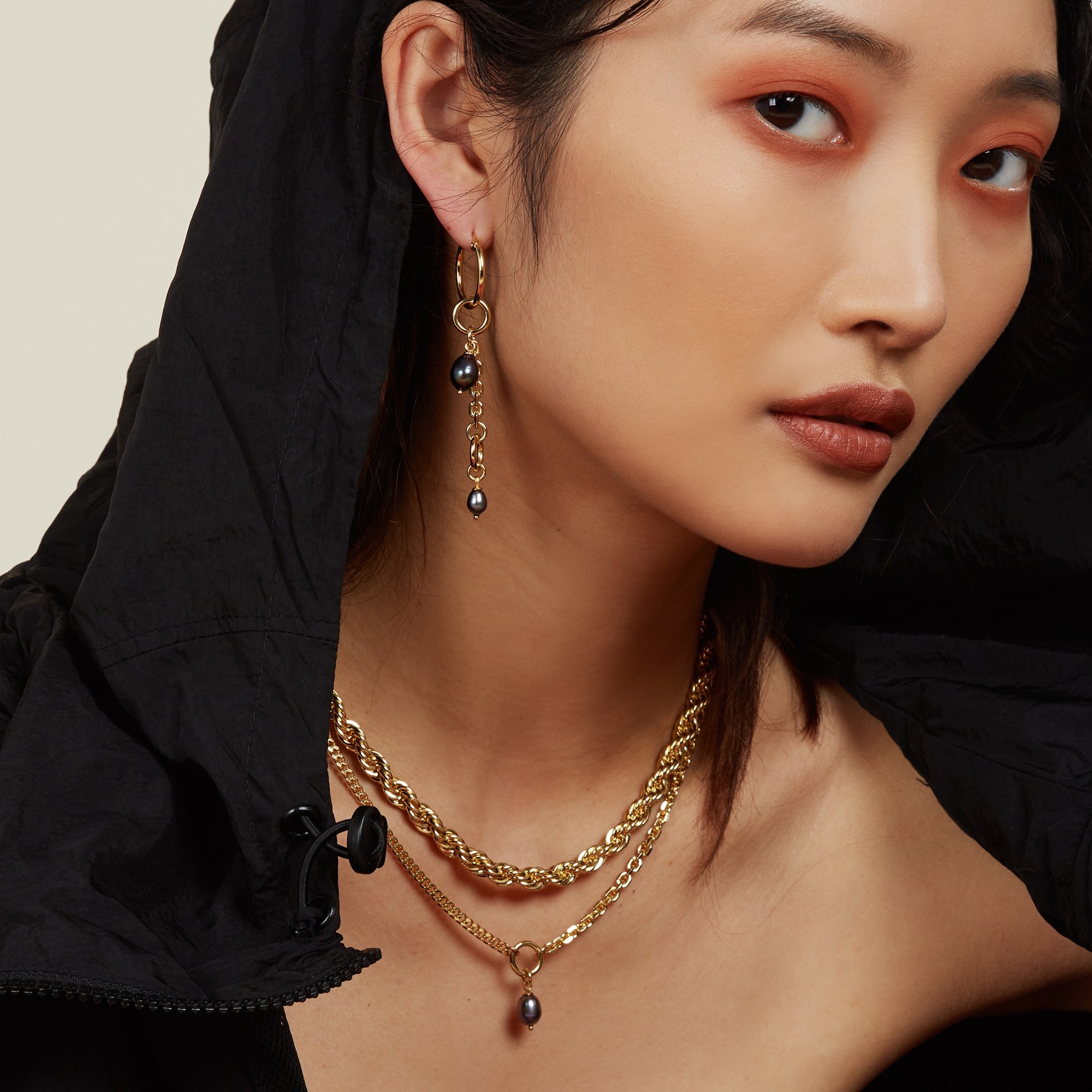 Lady Grey XL Rope Chain Necklace For Women