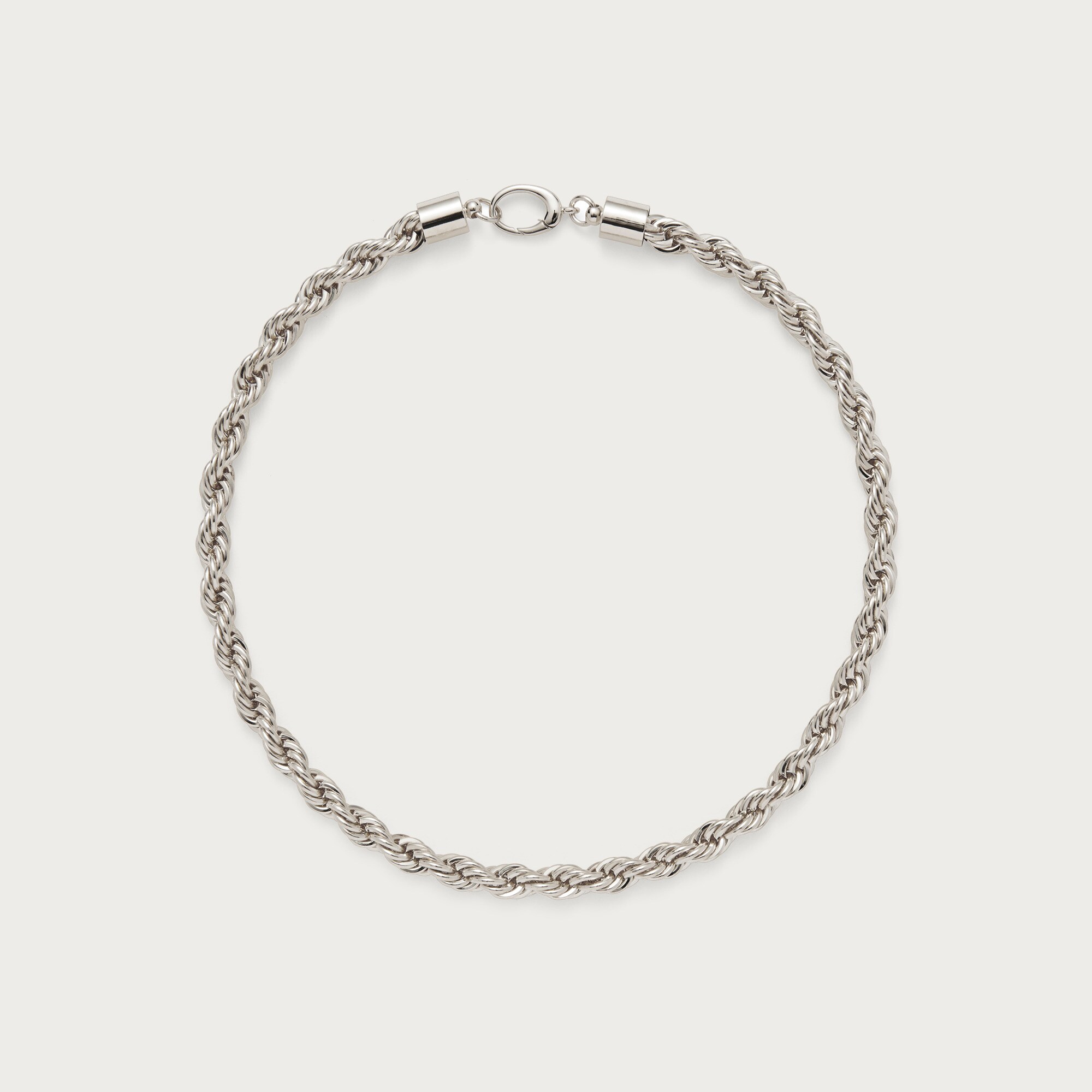 Lady Grey XL rope chain necklace